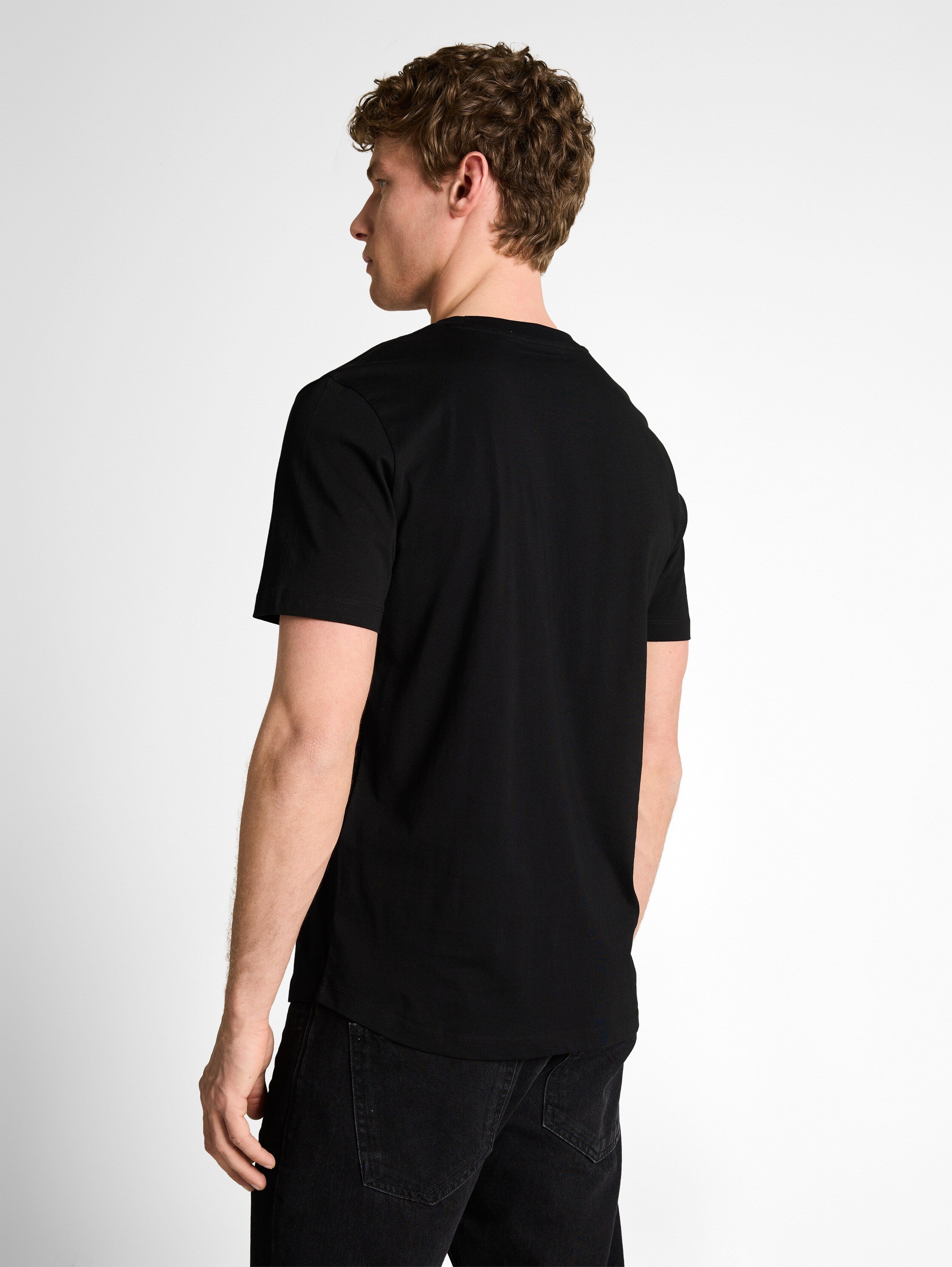 Tom Tailor denim Herren T-Shirts kurz Black