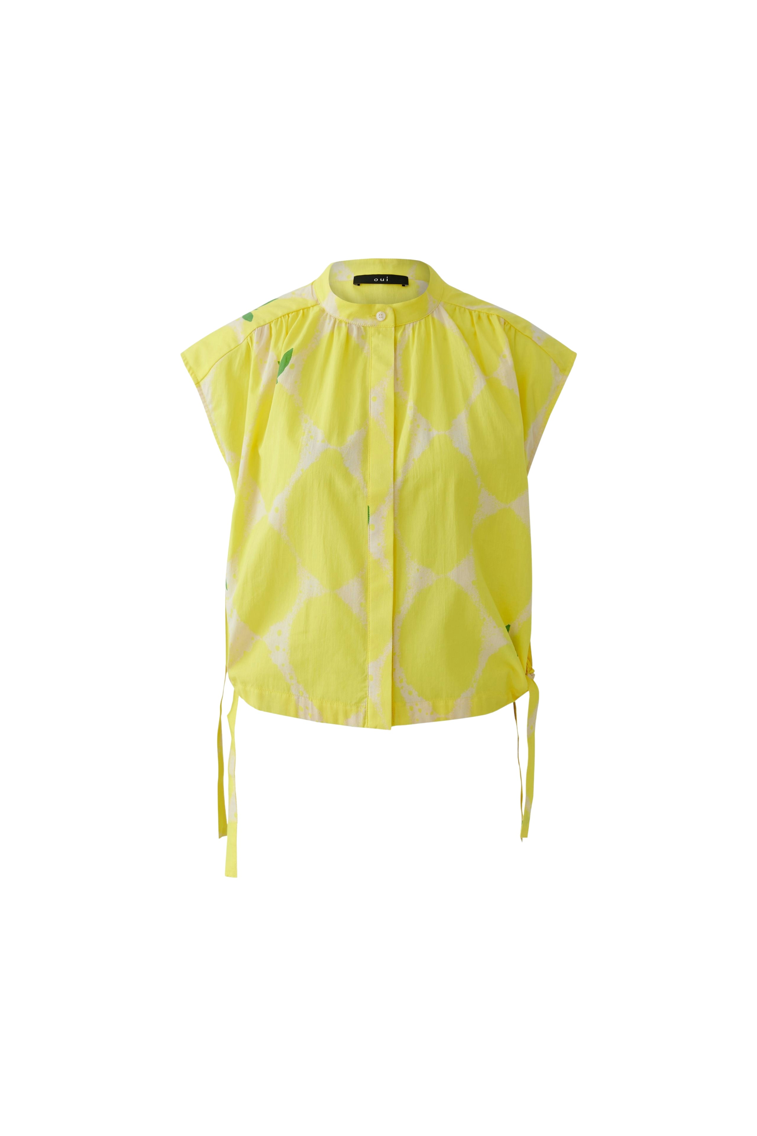 Oui Damen Blusen  Yellow Sto