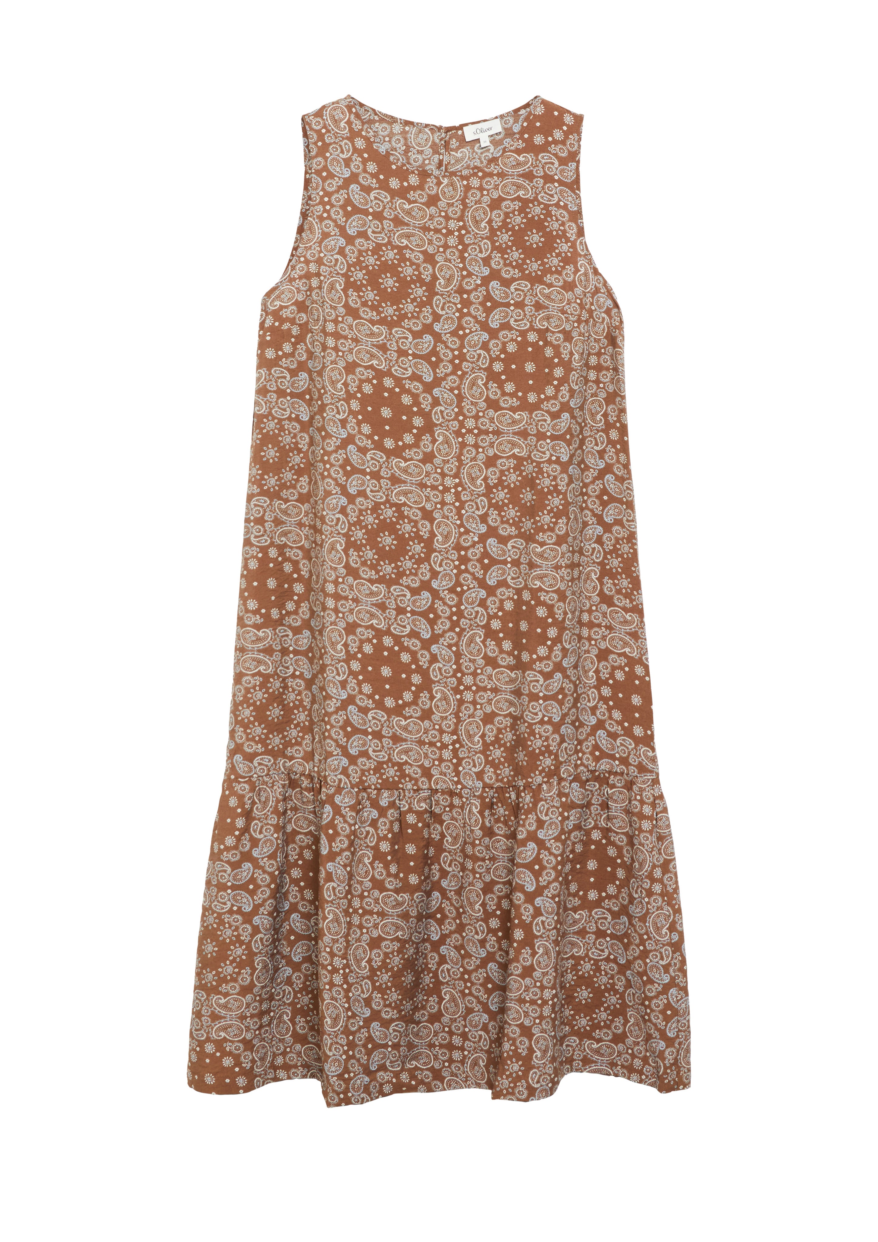 S. Oliver red Damen Kleider Brown