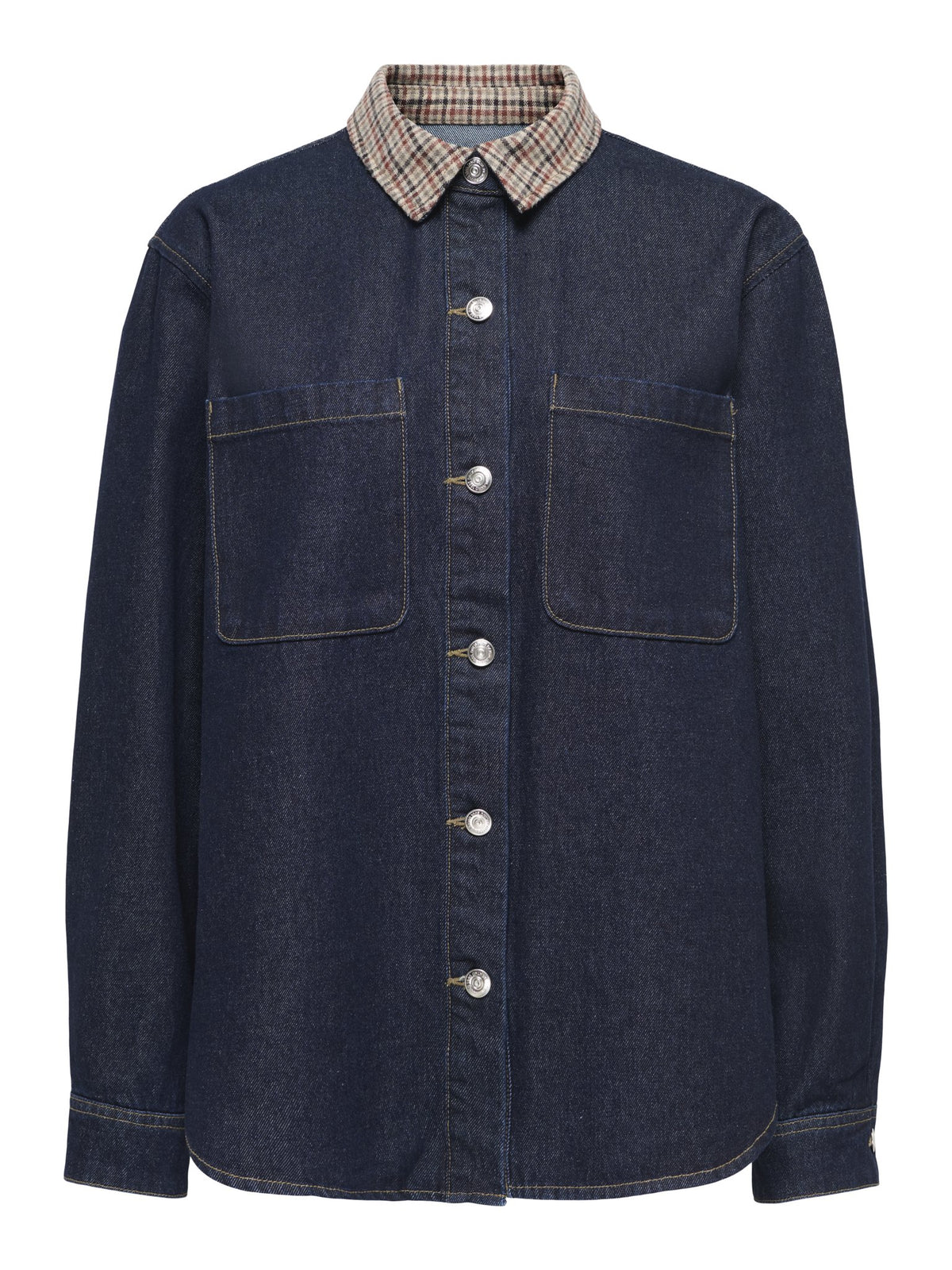 only Damen Blusen Dark Blue Denim