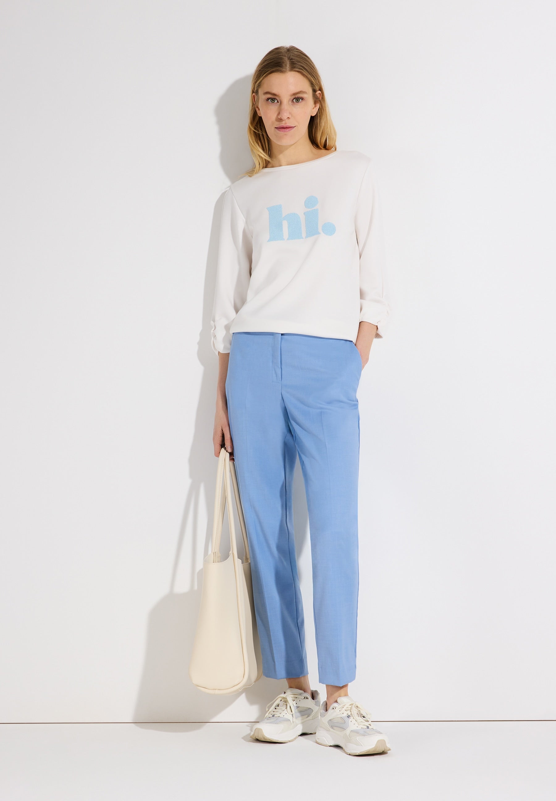More & More Damen Hosen  Fresh Skyb