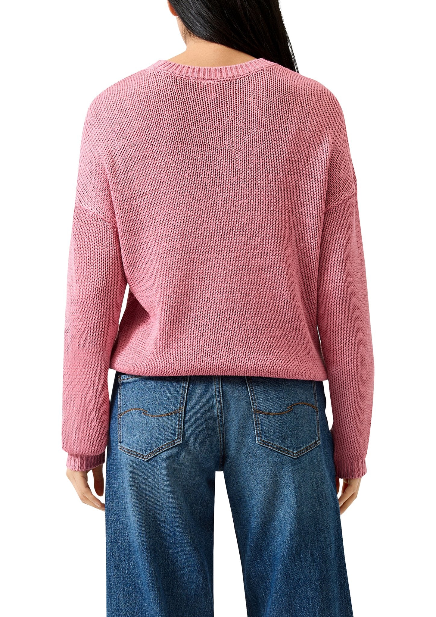 QS by S.Oliver Damen Pullover Lilac/Pink