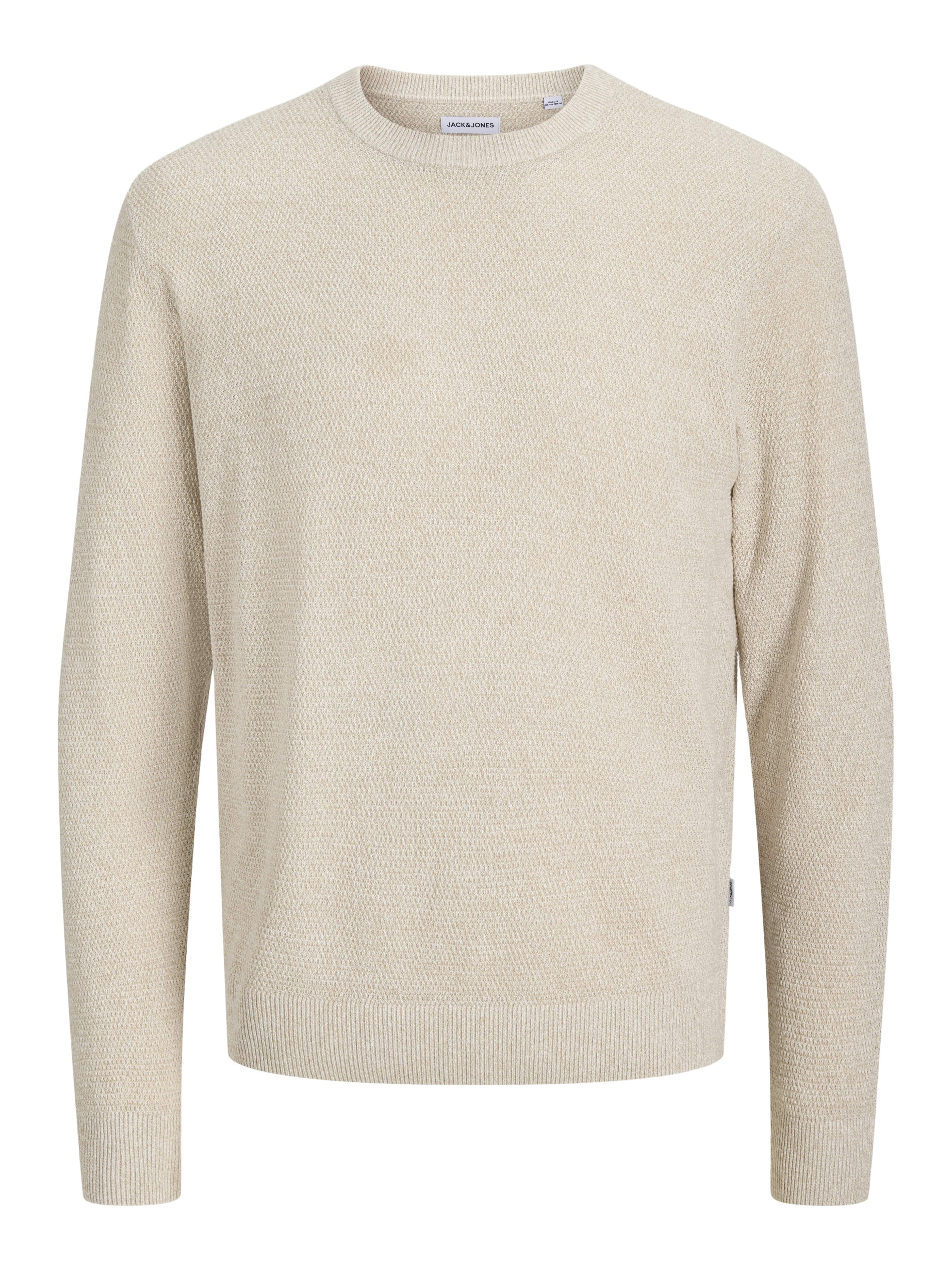 Jack & Jones Herren Pullover Greige/Twist