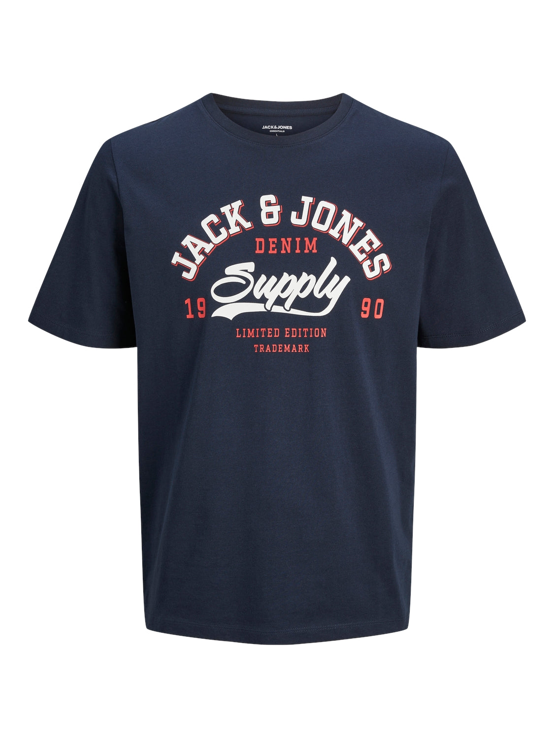 Jack & Jones Herren T-Shirts kurz Black/A W. Port