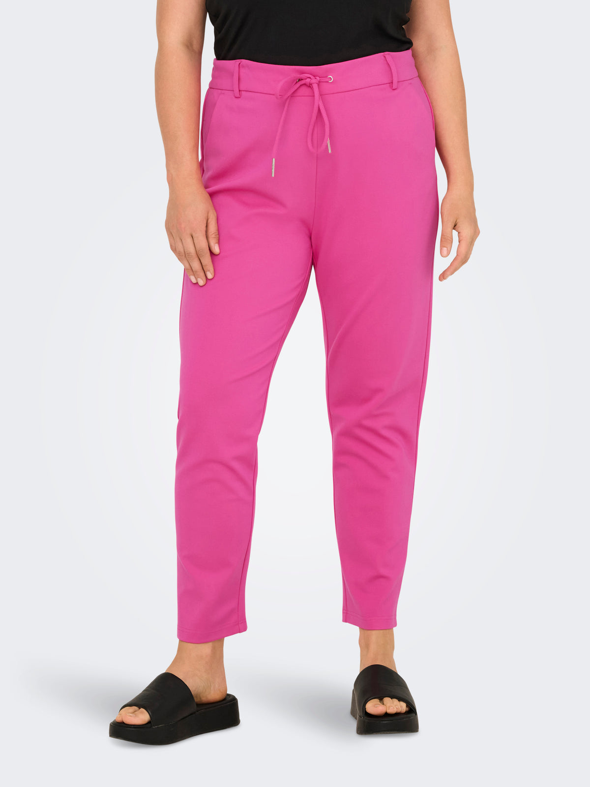 Only Carmakoma Damen Hosen Fuchsia Fedora