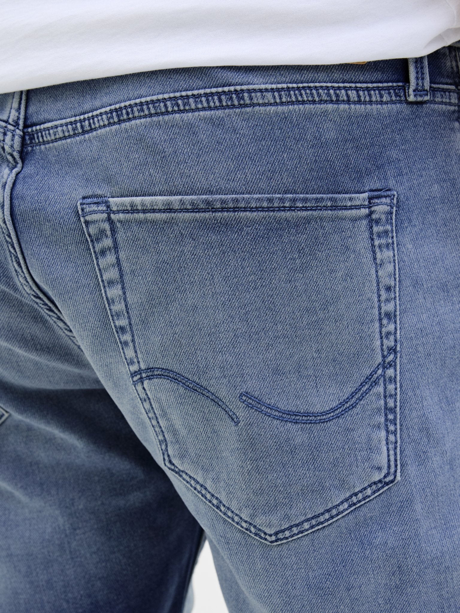 Jack & Jones Herren Shorts Blue Denim