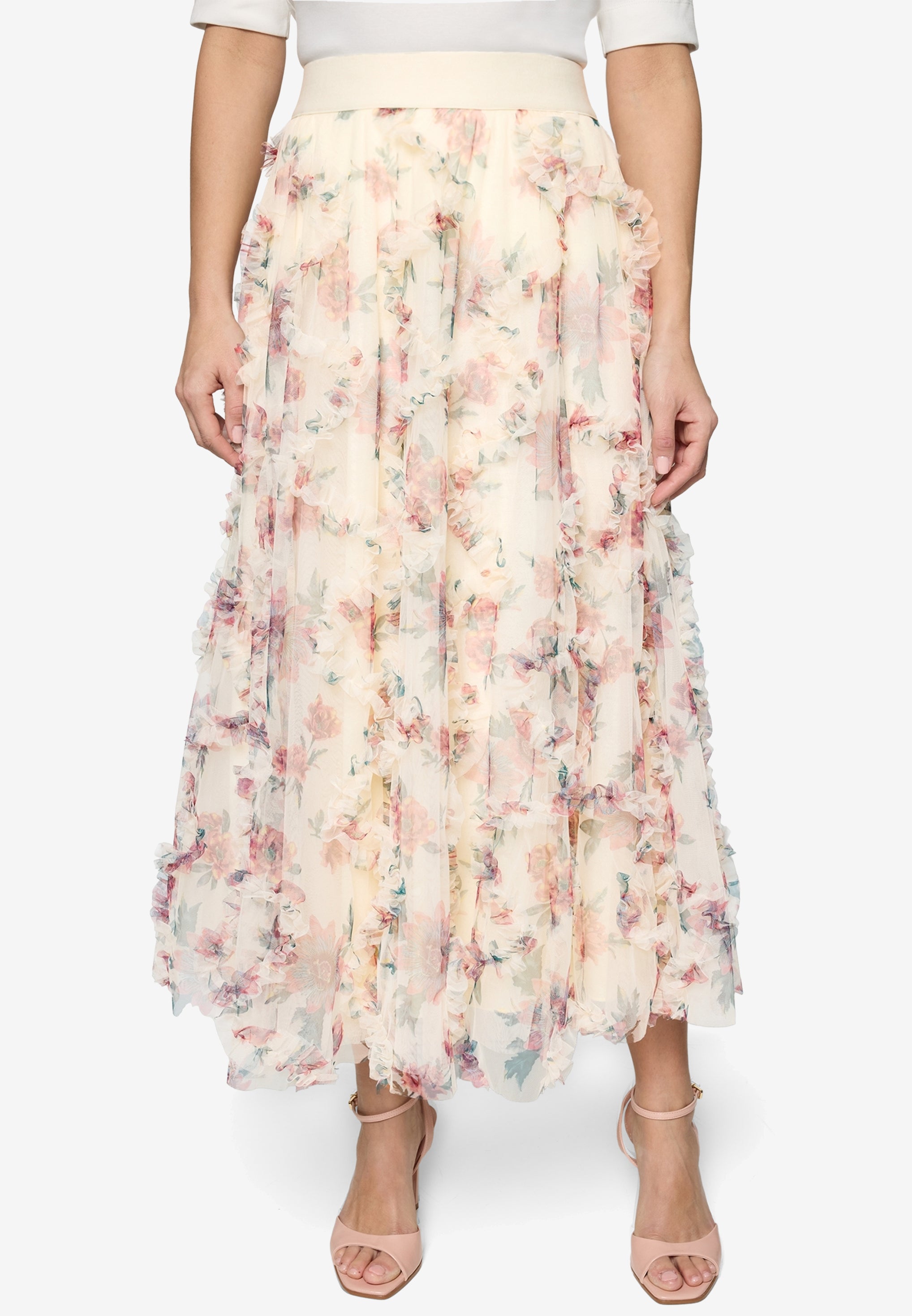 Zero Damen Rock Cream/Pink