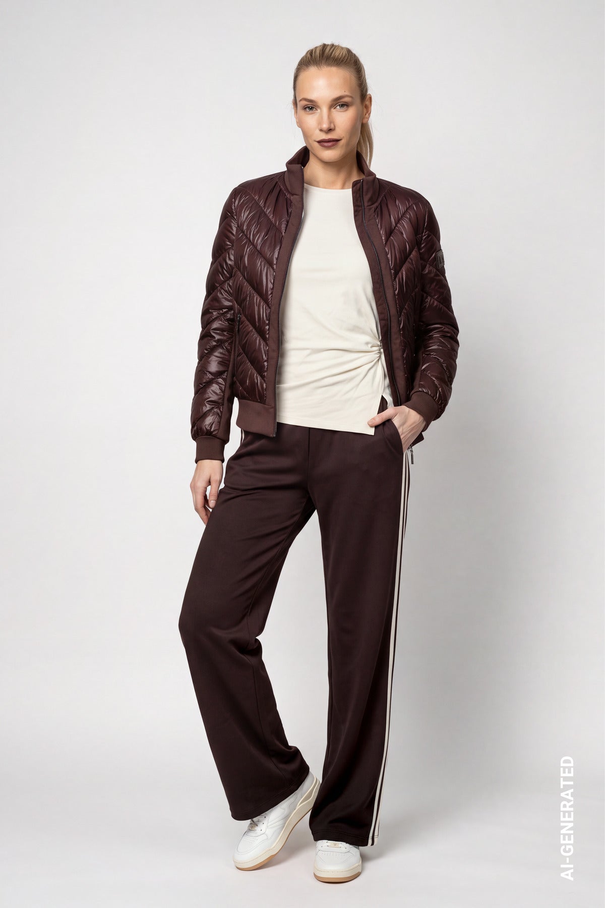 Monari Damen Jacken  Black Coffe