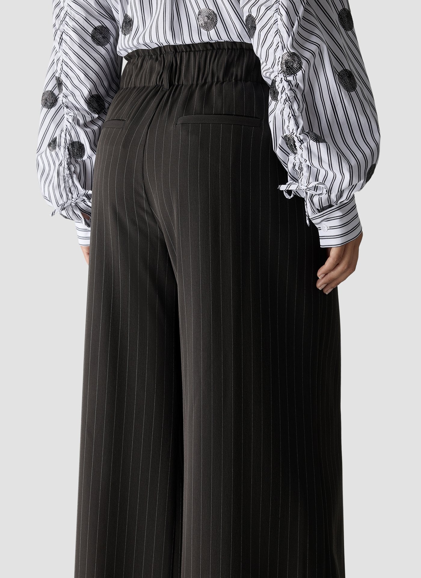 Le Comte Damen Hosen Schwarz