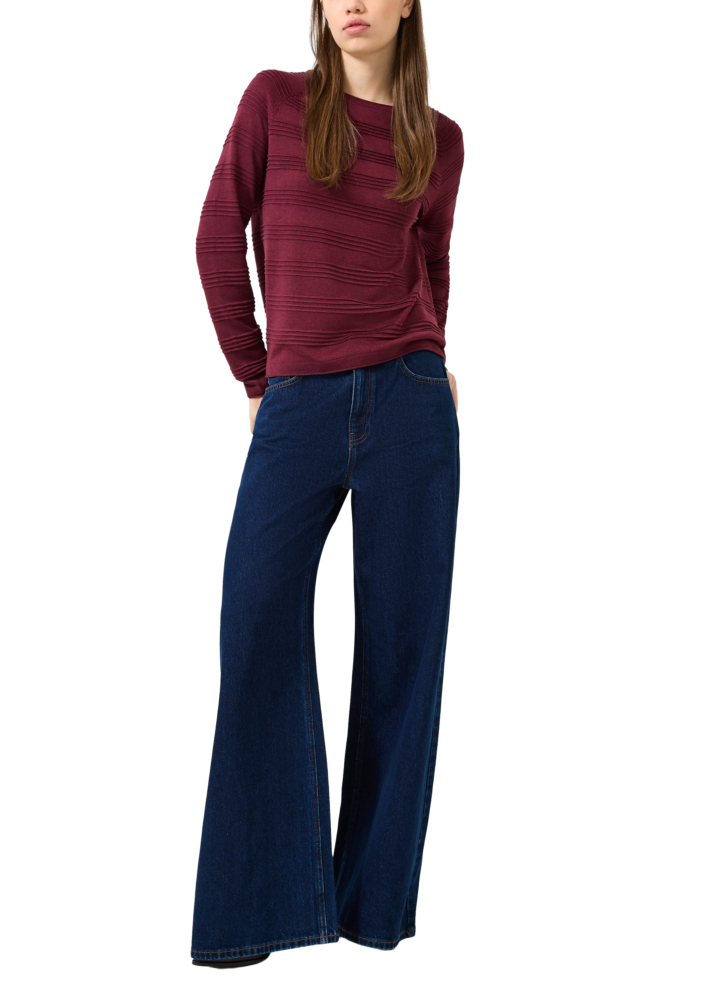 QS by S.Oliver Damen Pullover W Red