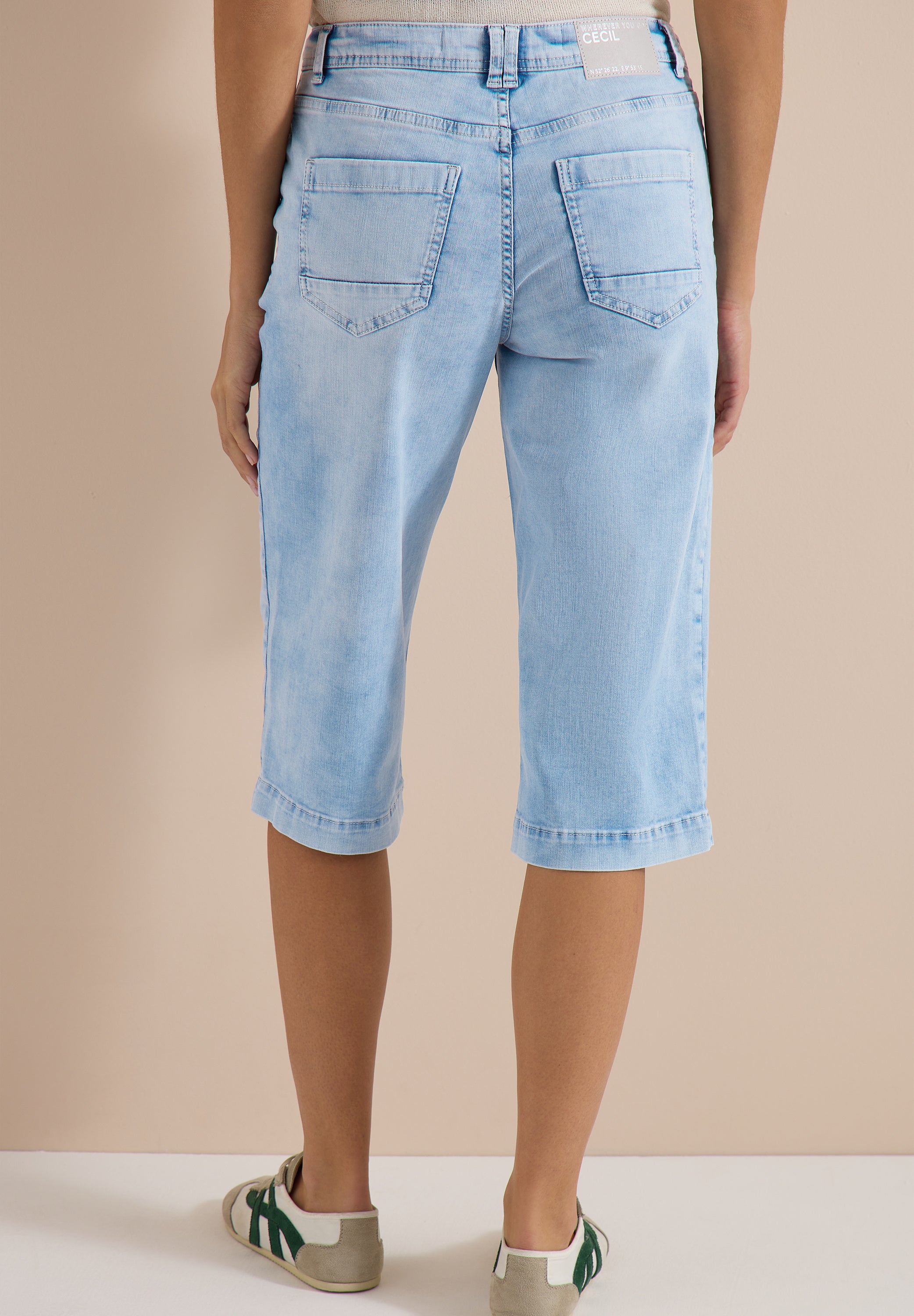 Cecil Damen Hosen  Light Blu