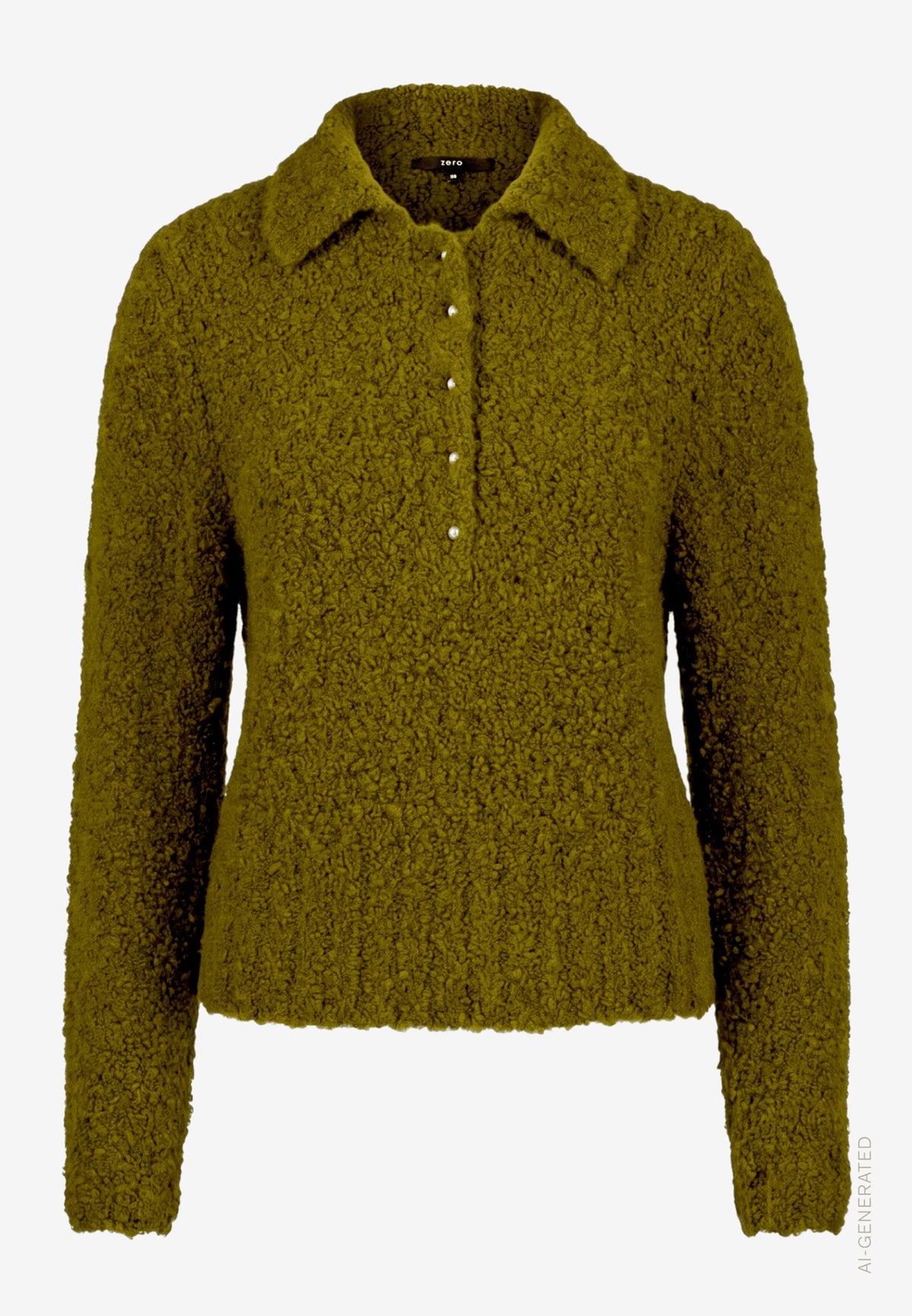 Zero Damen Pullover Fir Green