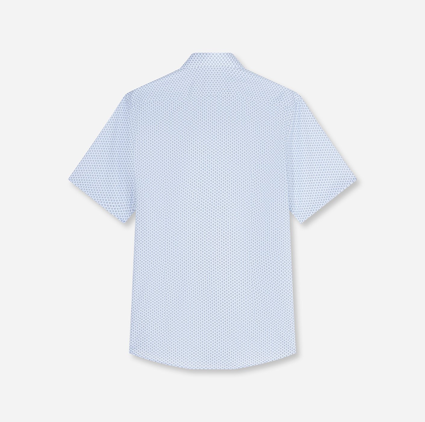 Olymp Herren Hemden kurz  Bleu
