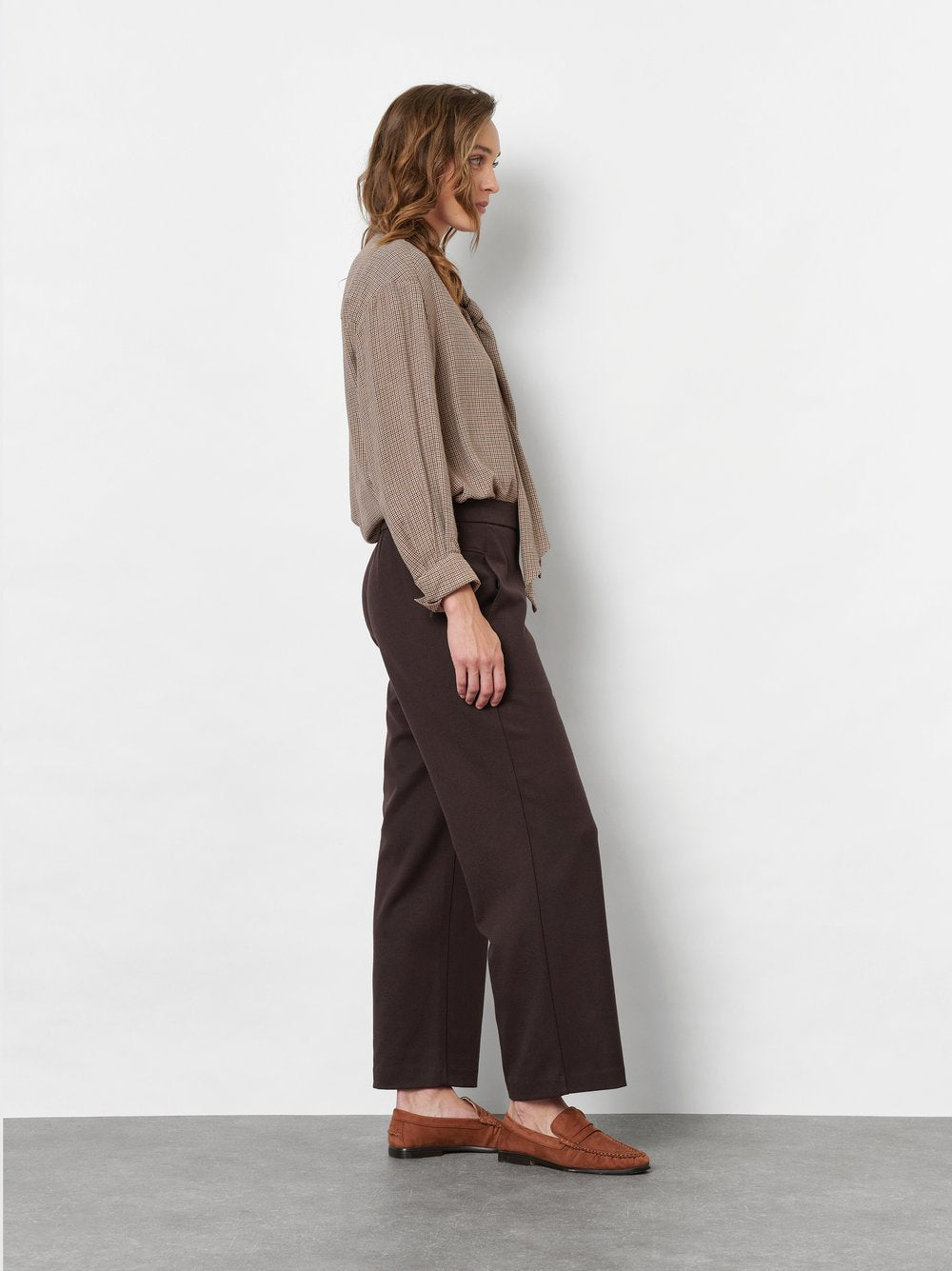 Toni Dress Damen Hosen Espresso