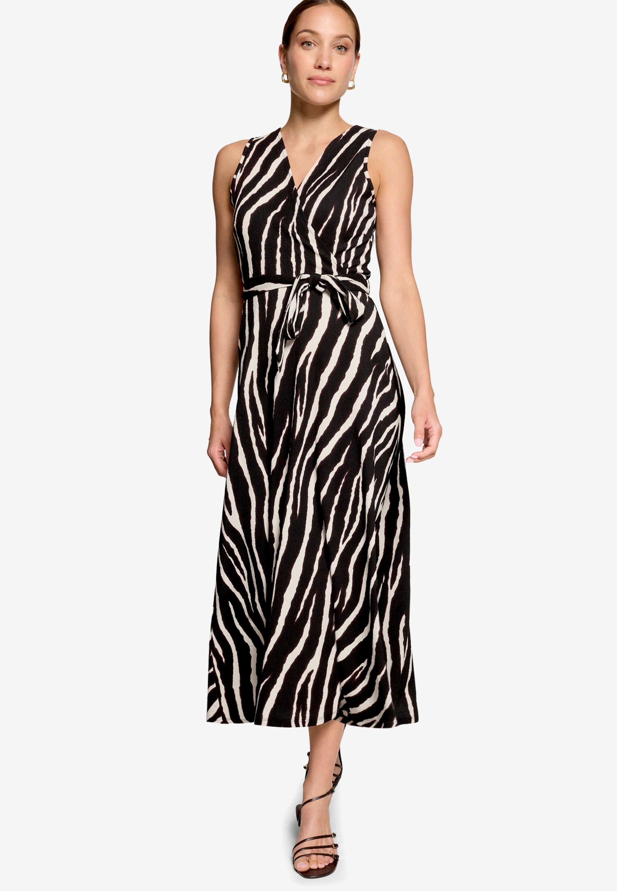 Zero Damen Kleider Cream/Black