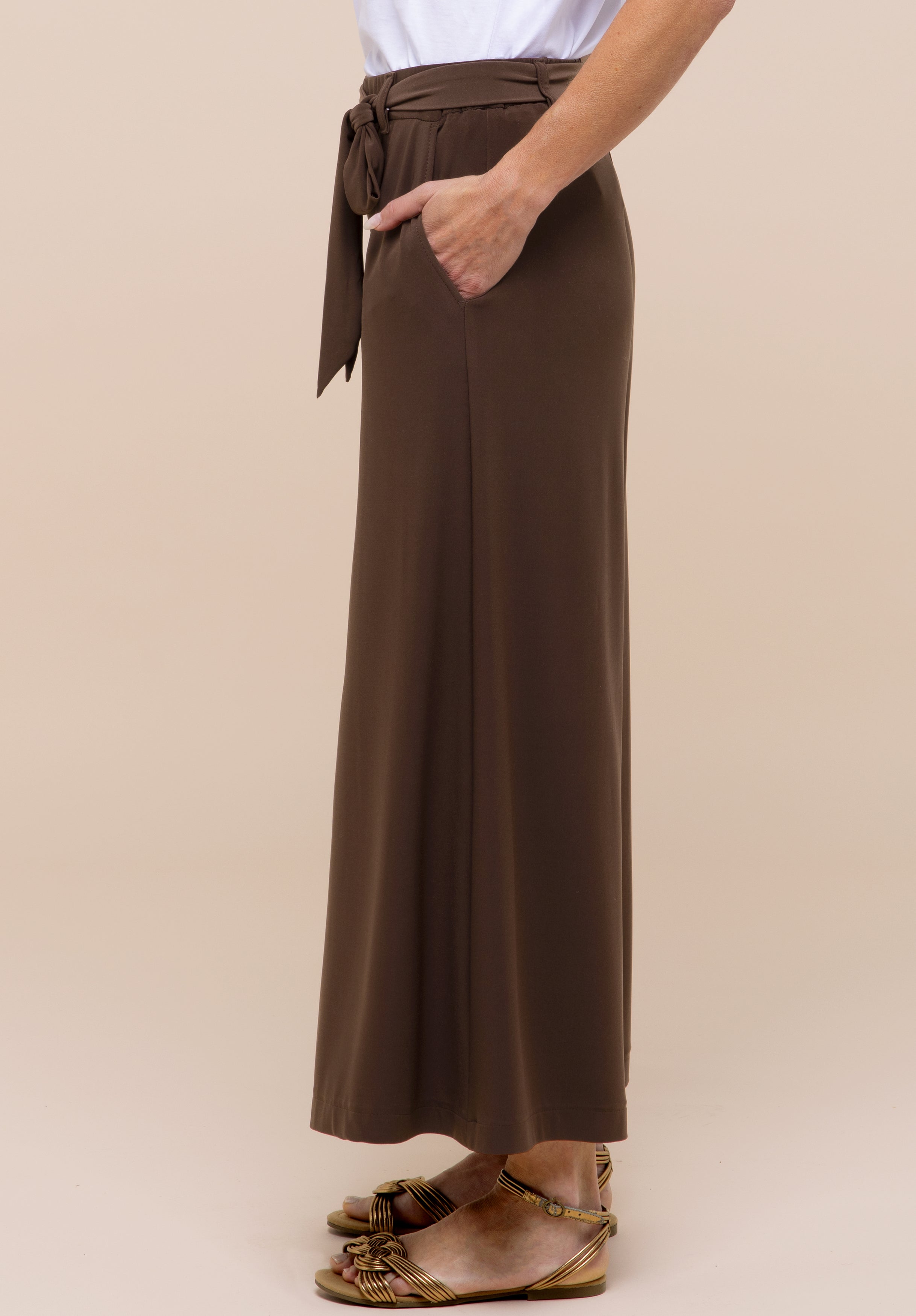 Bianca Damen Hosen Mocca