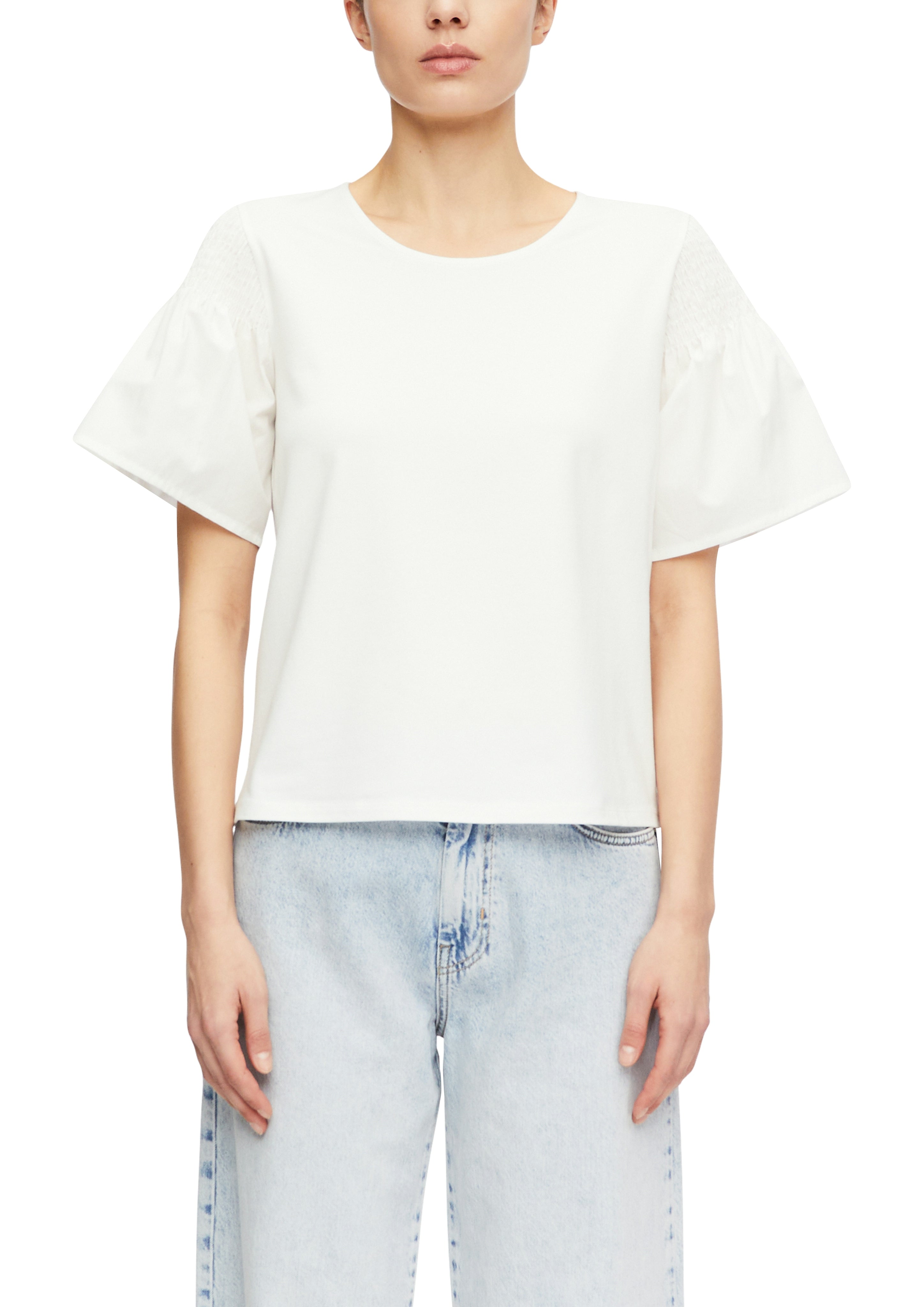 Comma Damen T-Shirts White