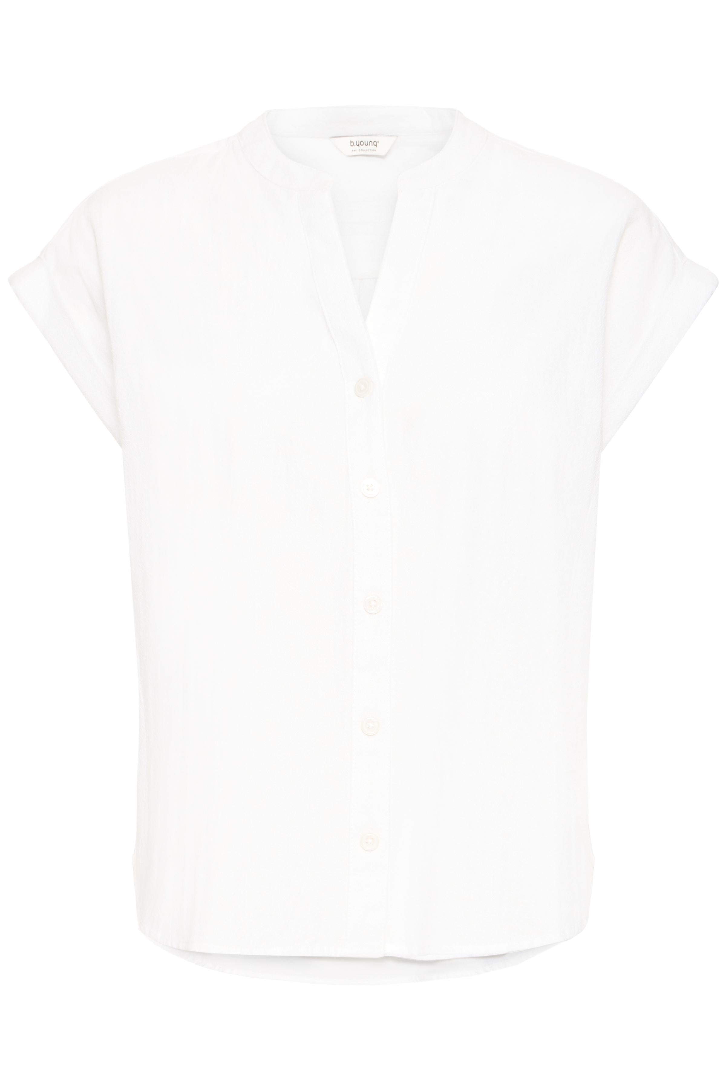 b.young Damen Blusen Optical White