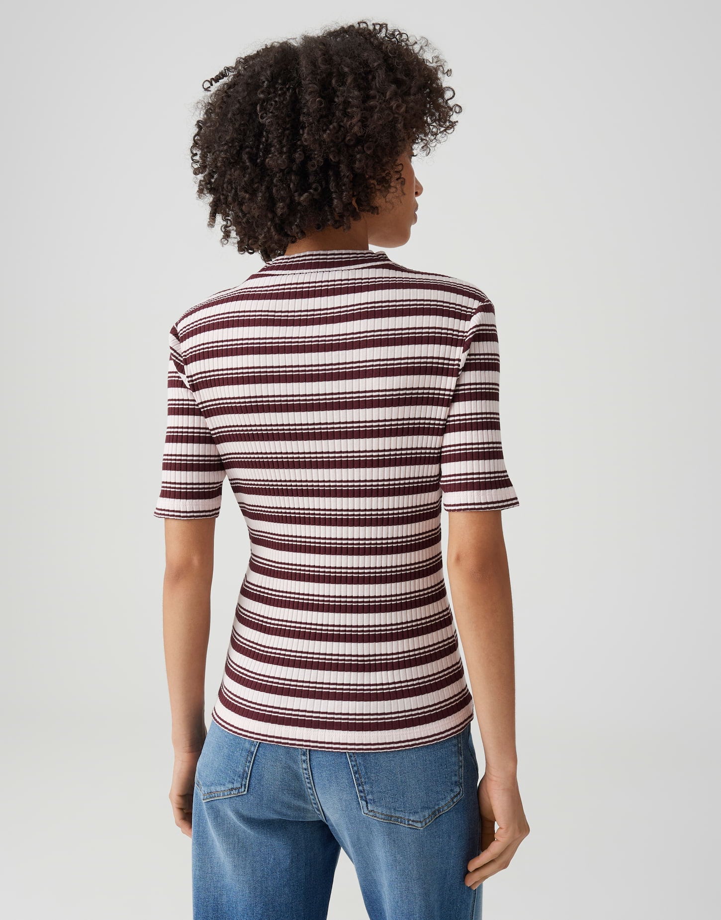 Opus Damen T-Shirts Cherry Jam