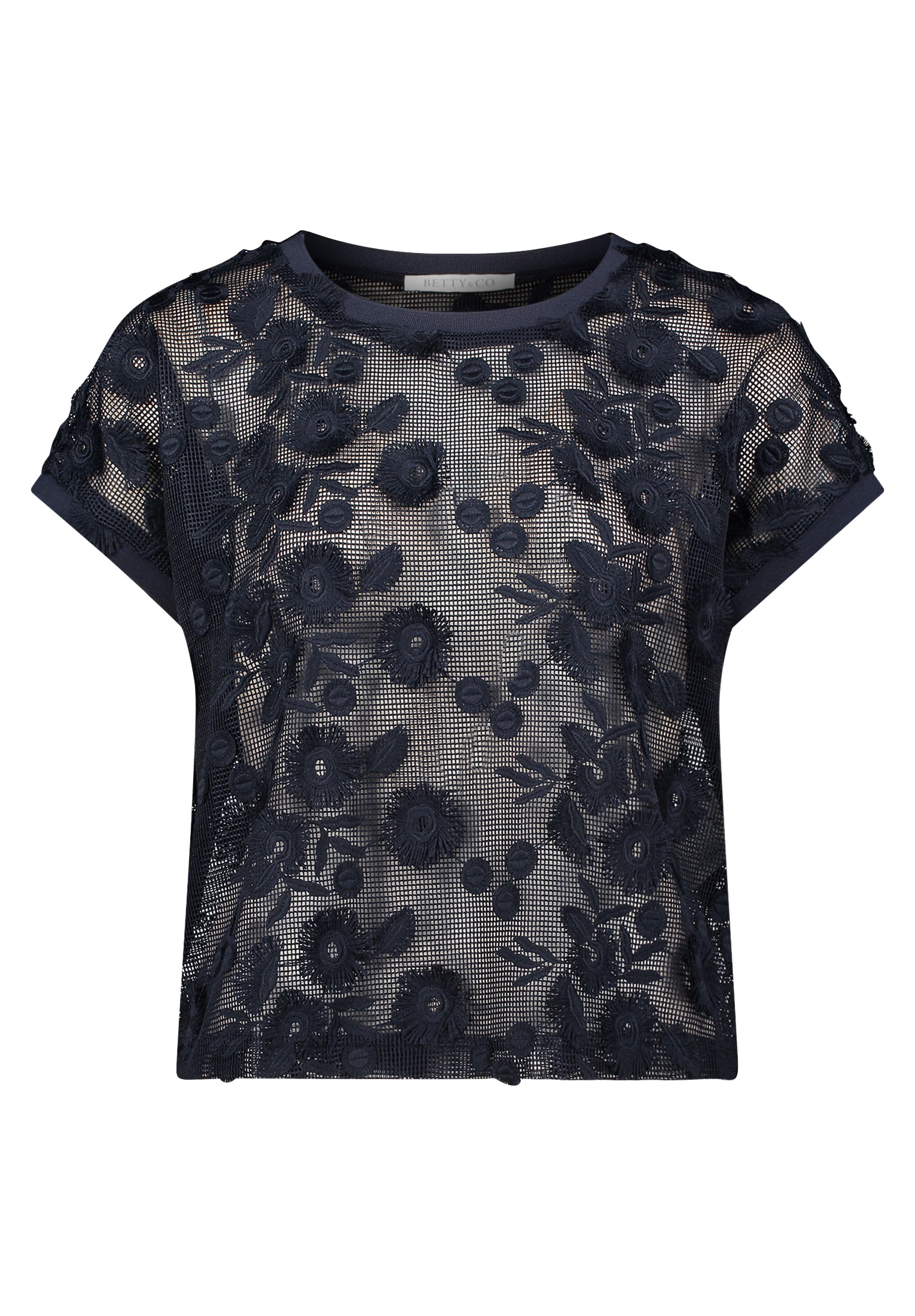 Betty & Co Damen Sweatshirts Navy Blue
