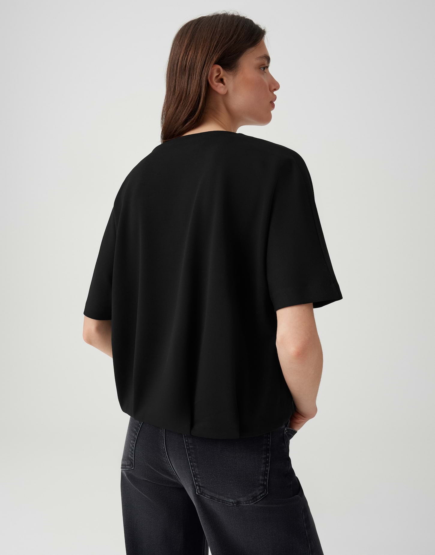 Opus Damen Sweatshirts Black
