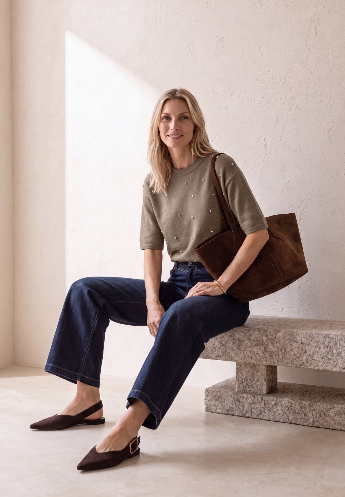 Street One Damen Pullover Sanded Am