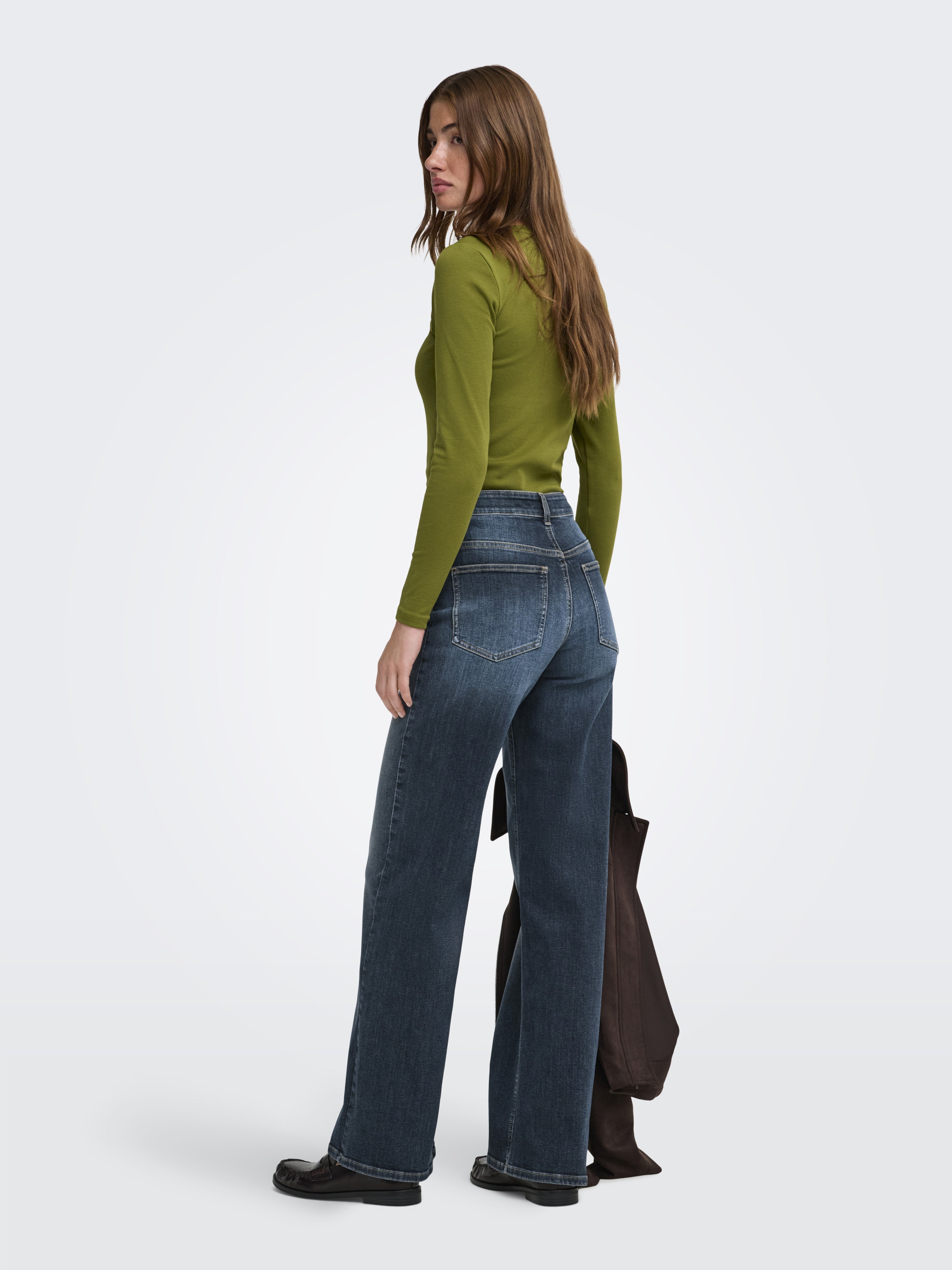 only Damen Jeans Dark Blue Denim