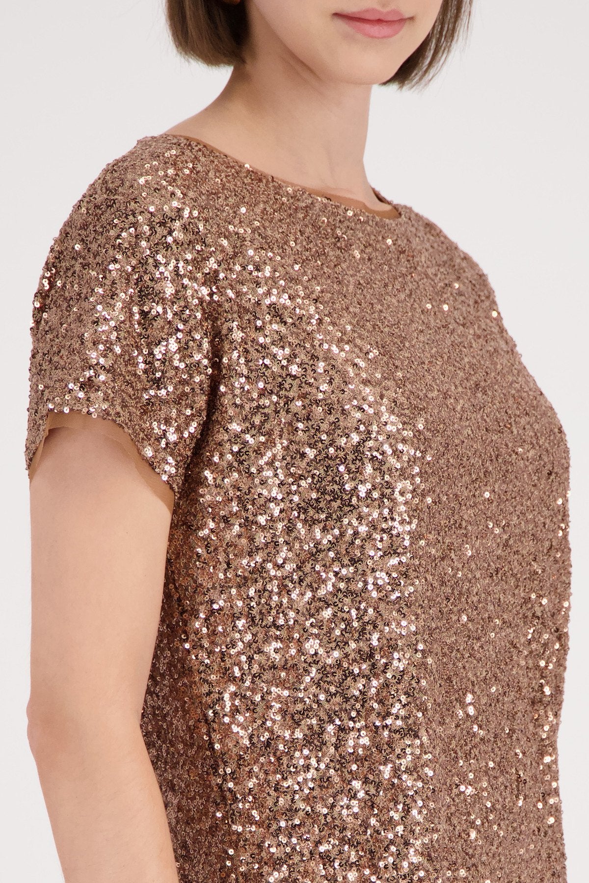 Monari Damen T-Shirts  Mocca
