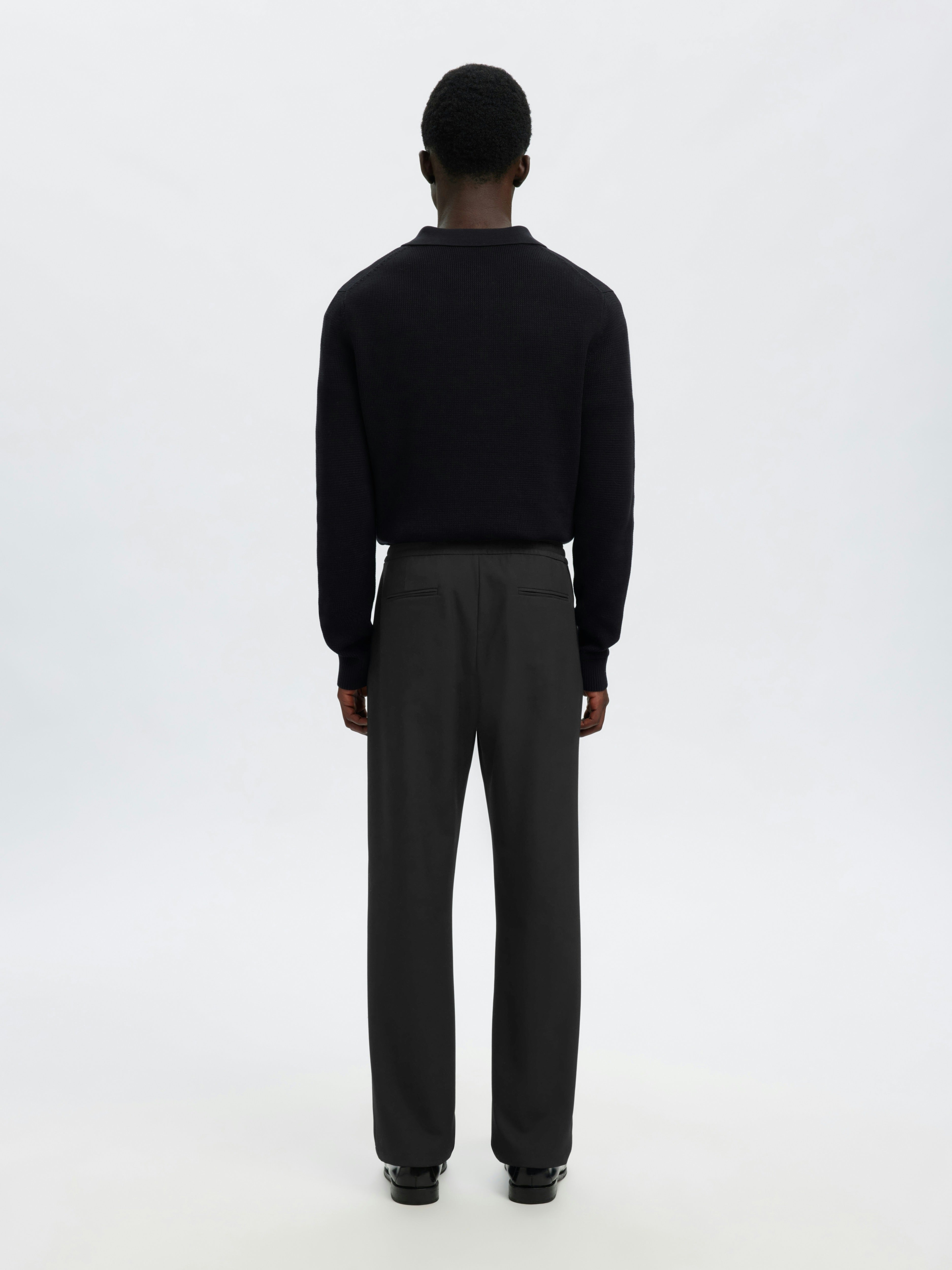 Selected homme Herren Hosen  Black
