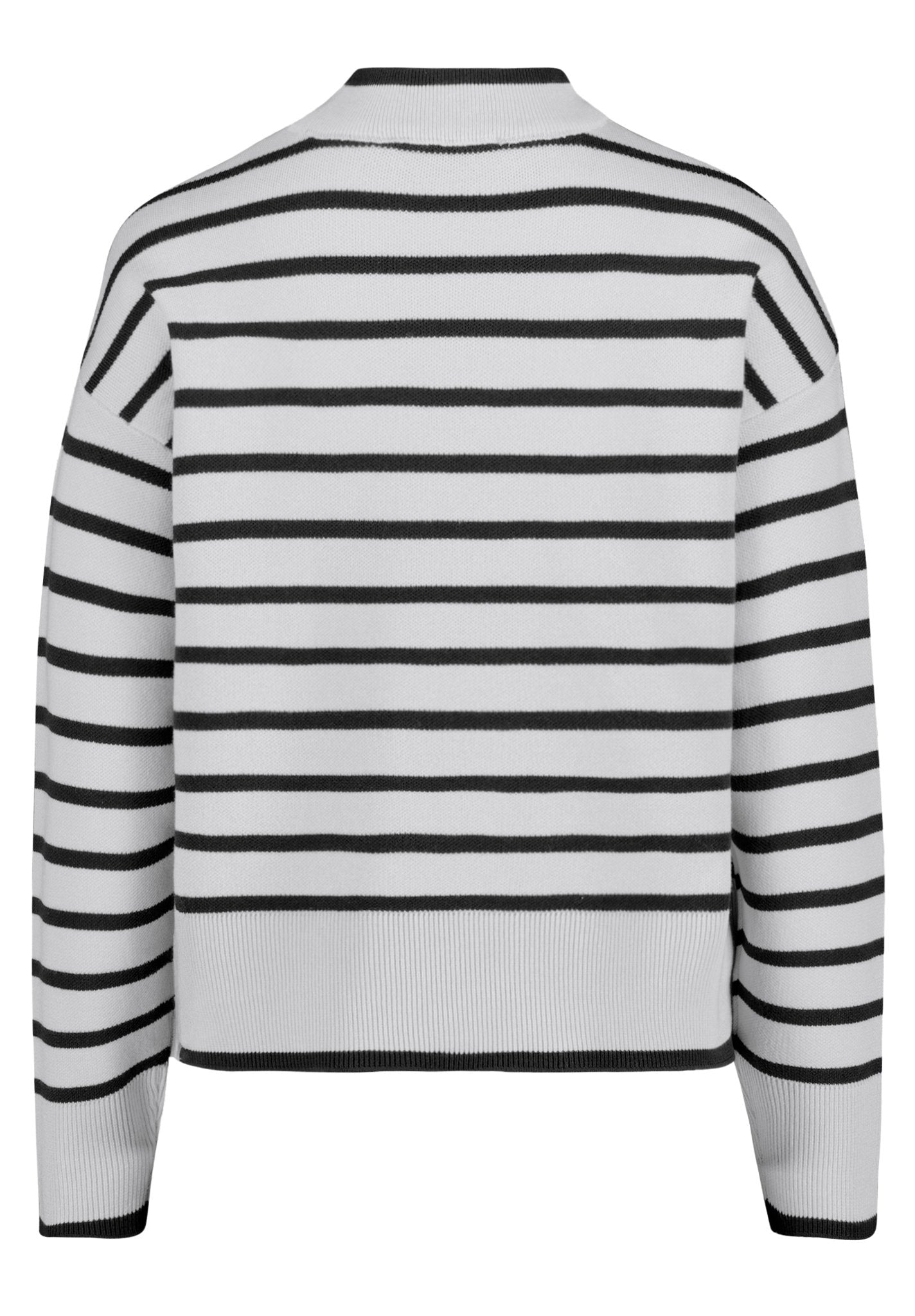Betty & Co Damen Pullover Cream/Grey