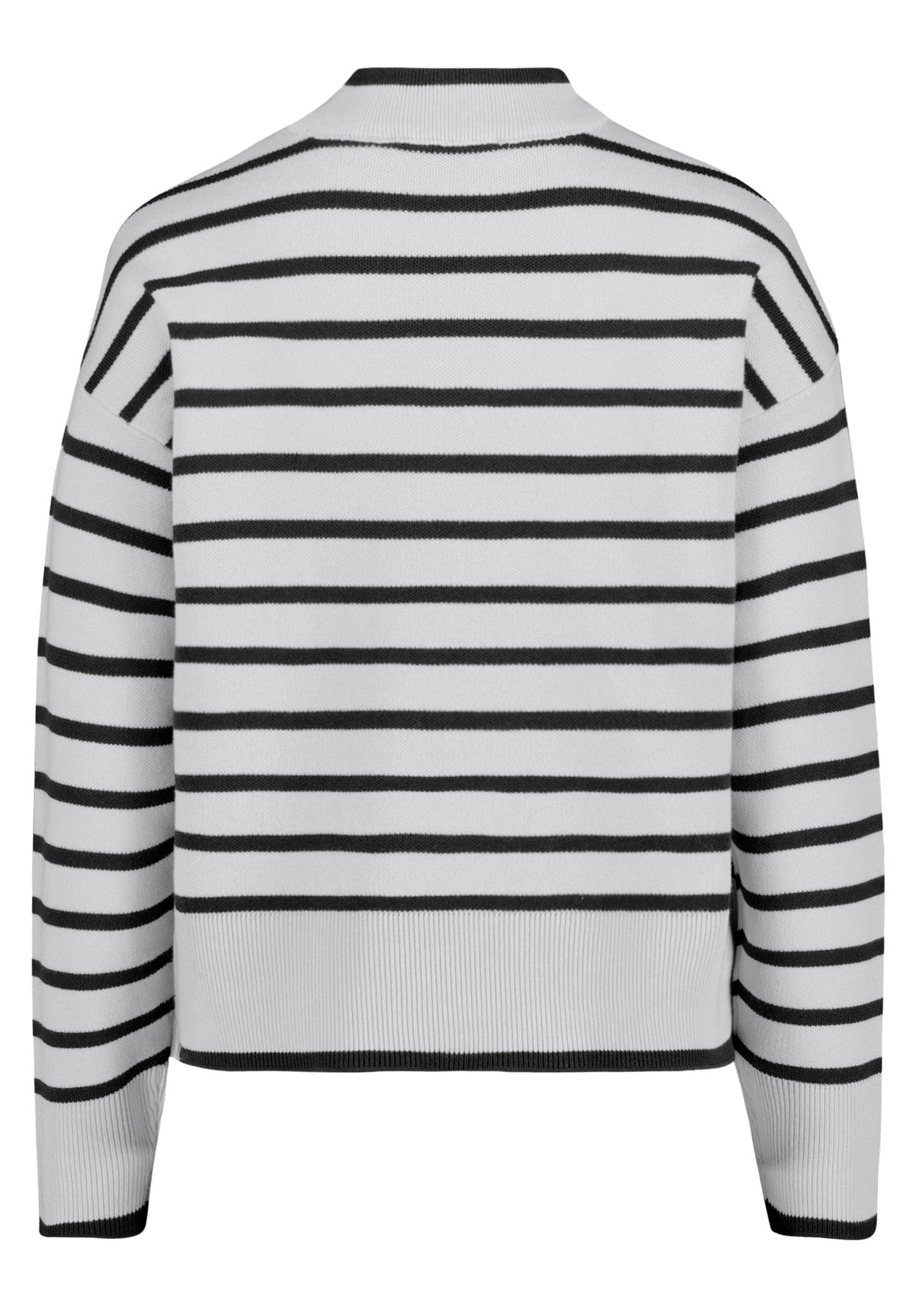Betty & Co Damen Pullover Cream/Grey