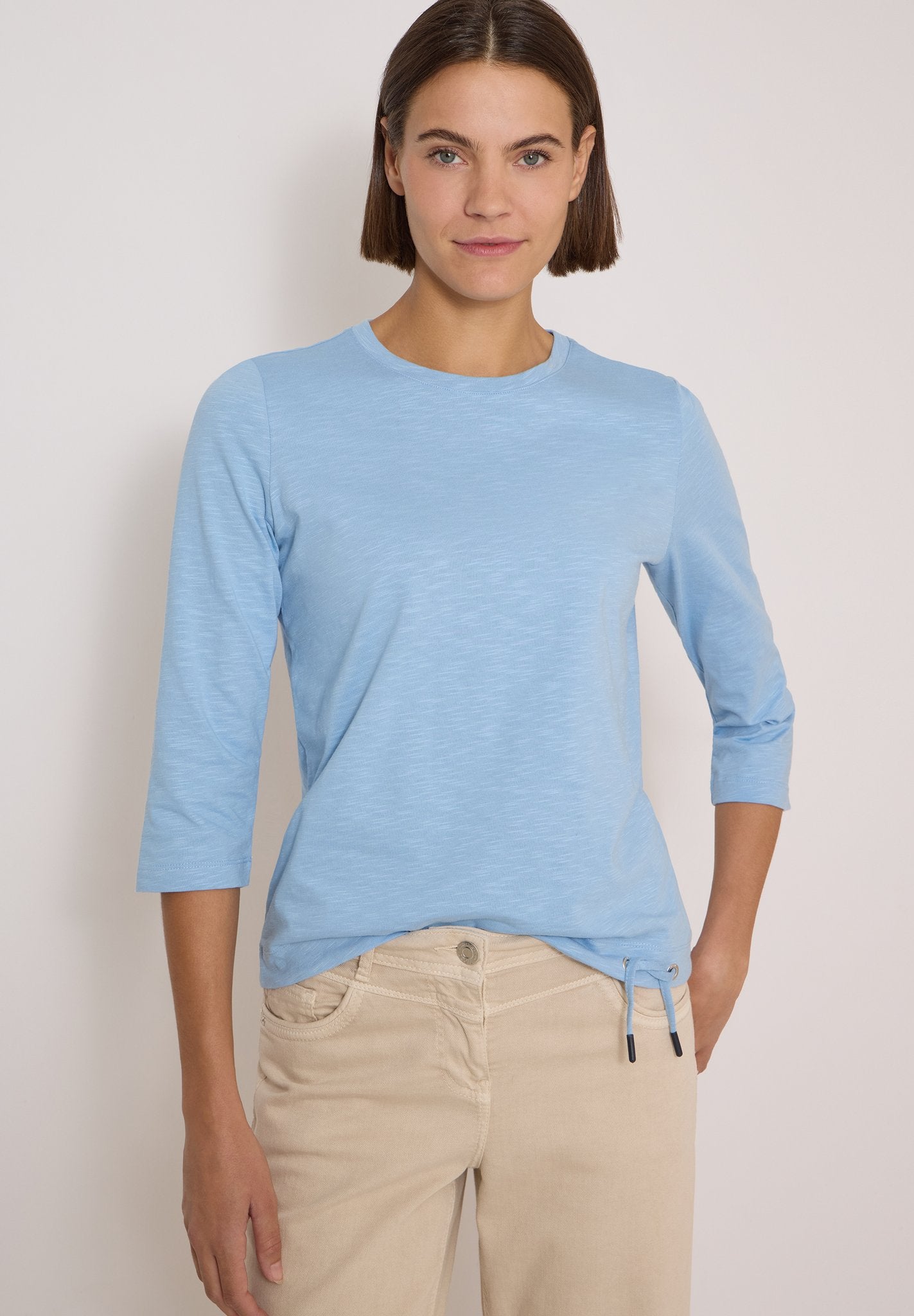 Cecil Damen T-Shirts Easy Blue