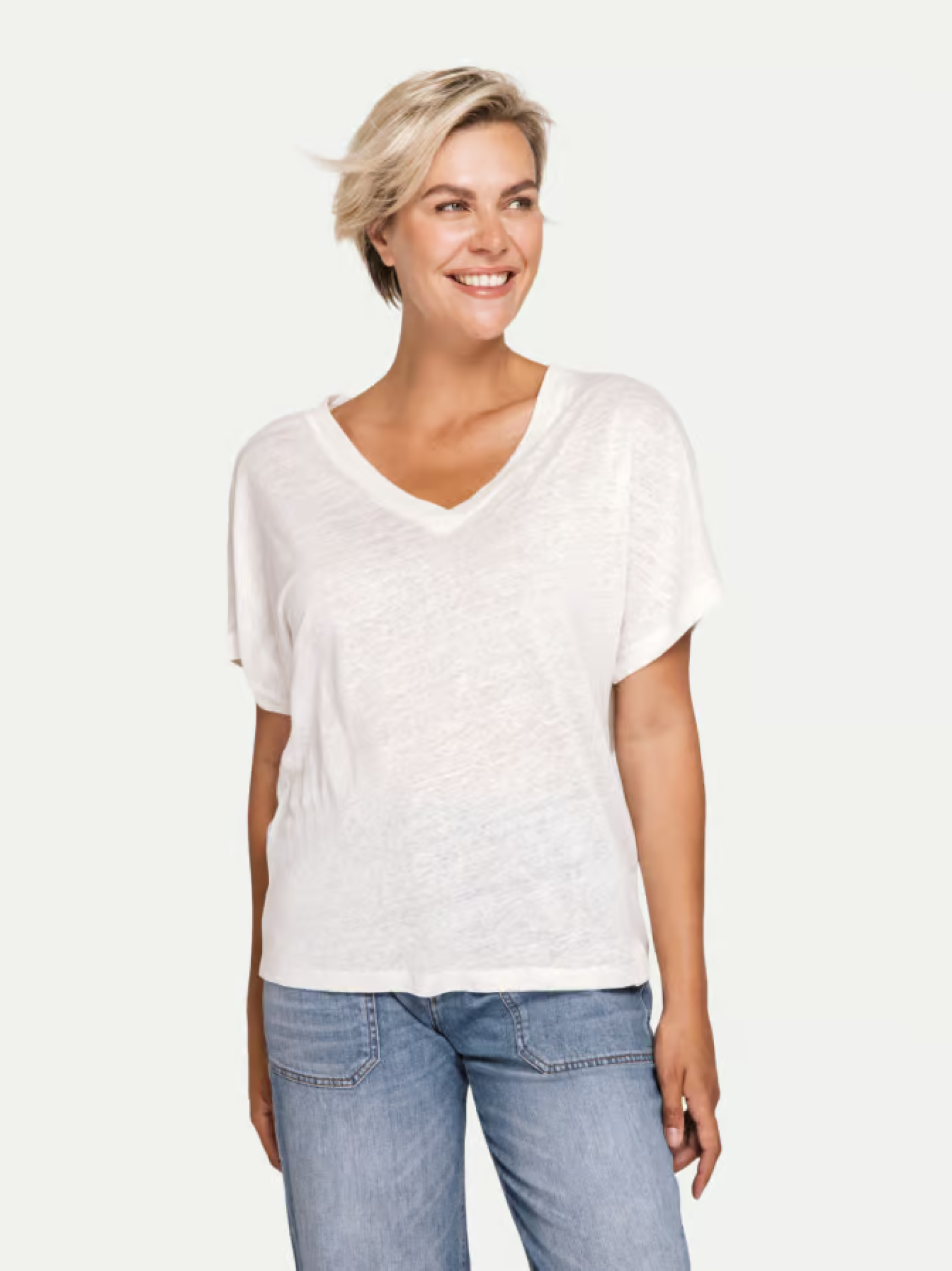Zhrill Damen T-Shirts  Off White