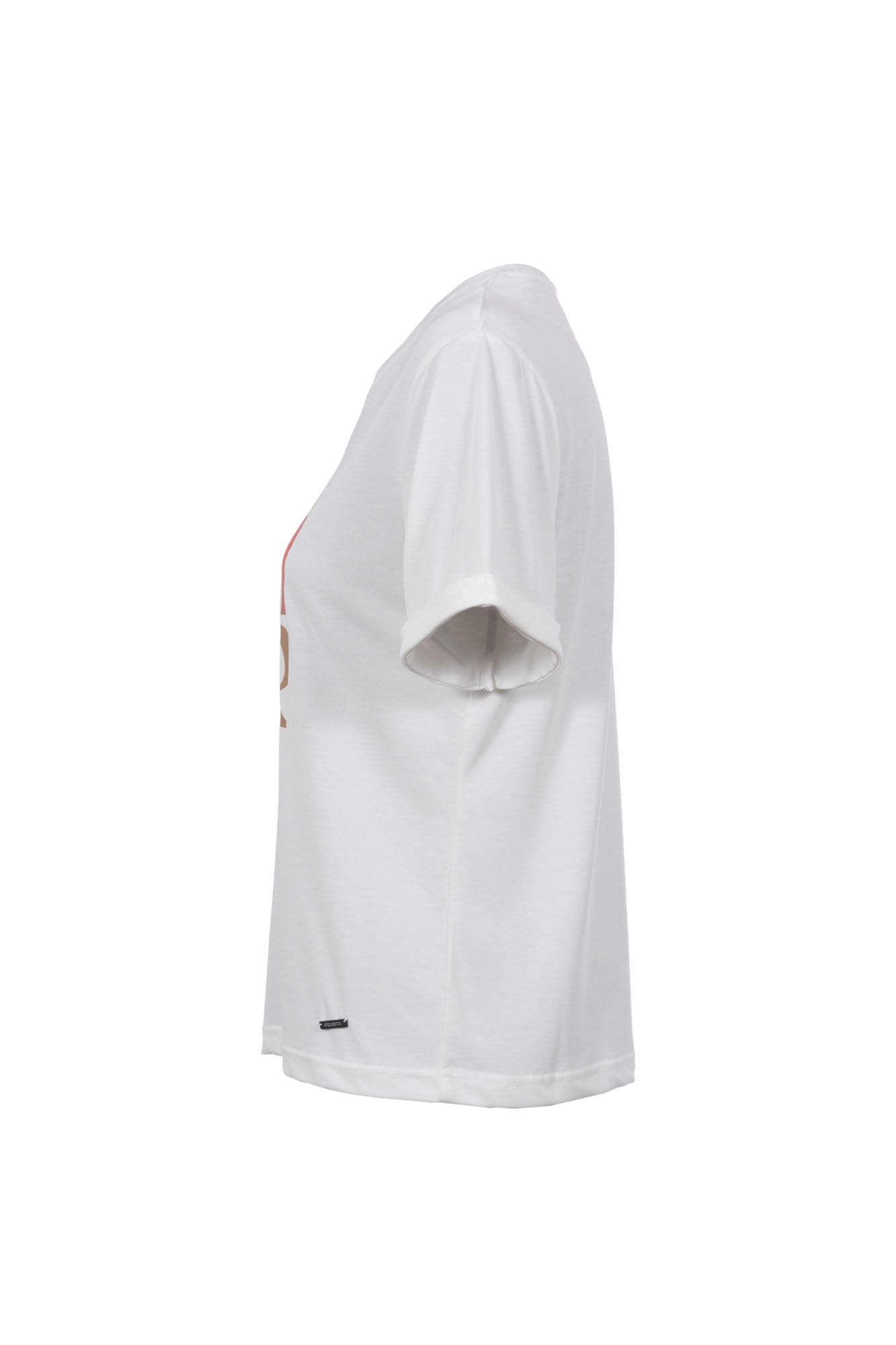 Soquesto Damen T-Shirts Weiß