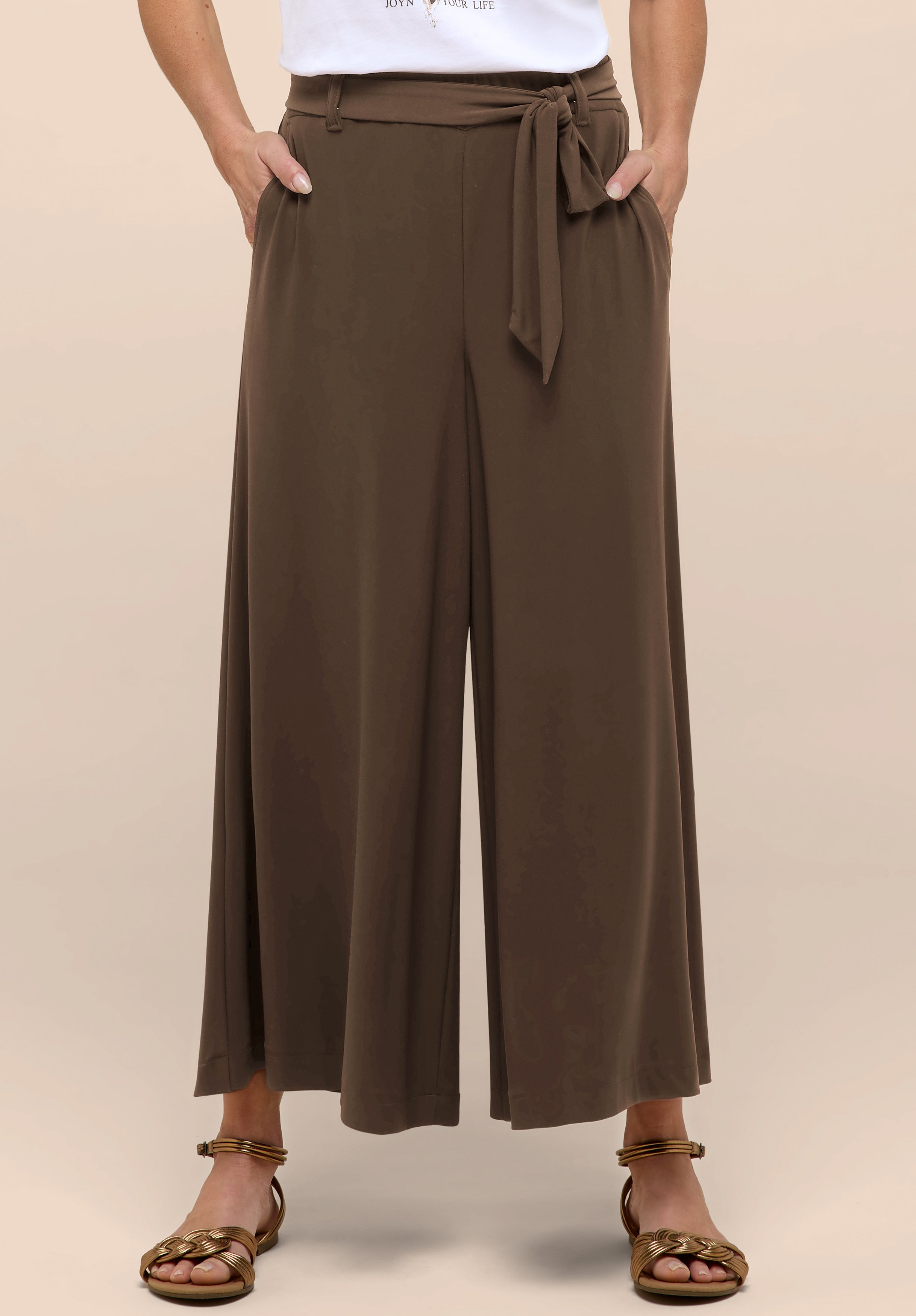 Bianca Damen Hosen Mocca