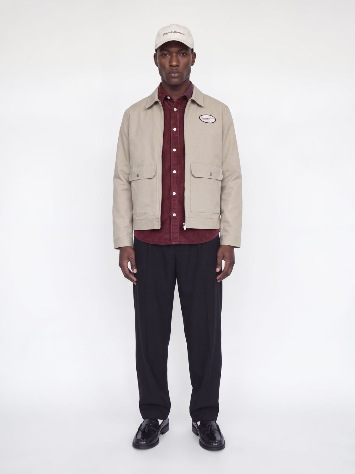 Jack & Jones Herren Hemden lang Chocolate Truff