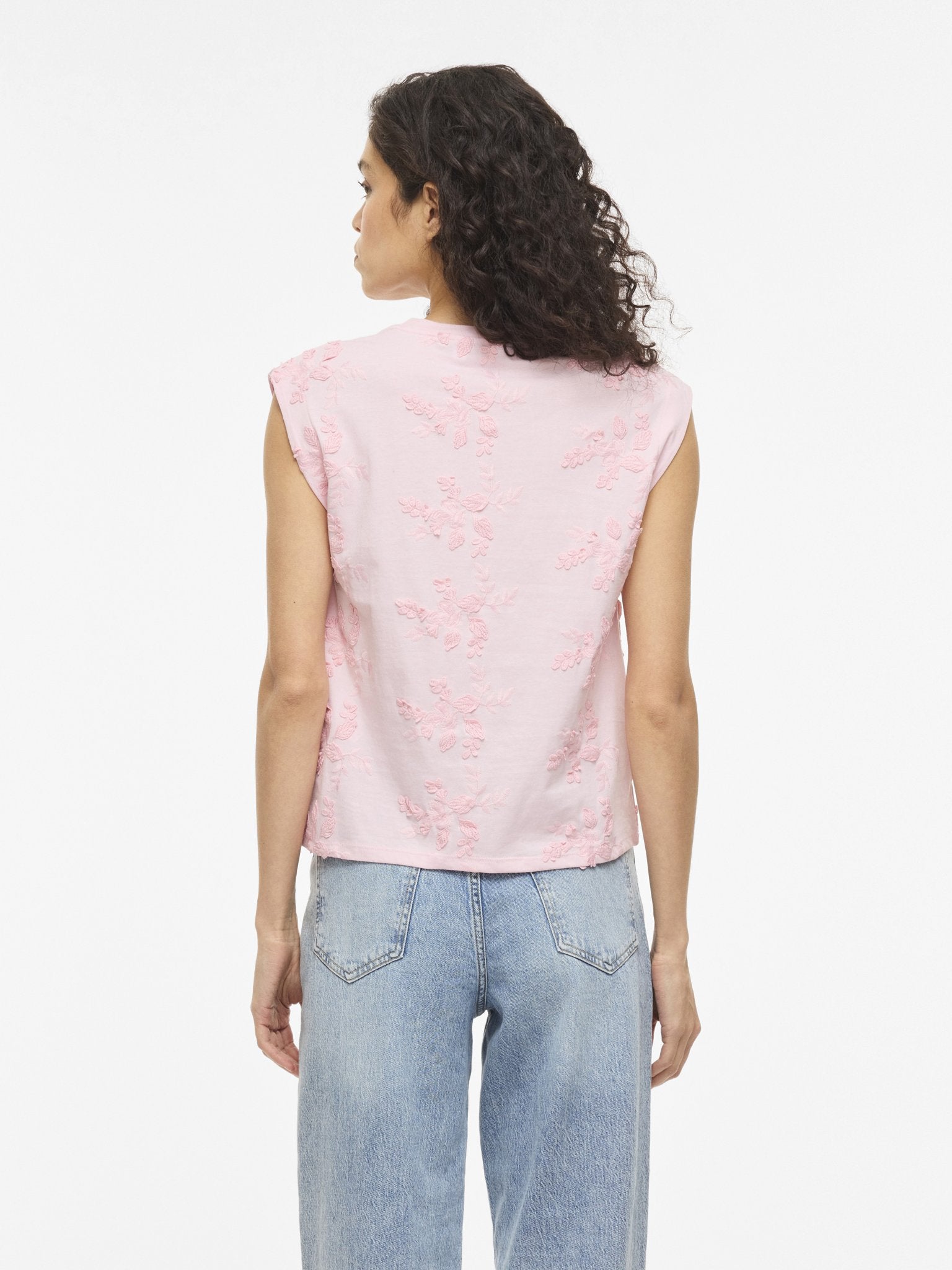 Vila Damen Tops Cherry Blossom