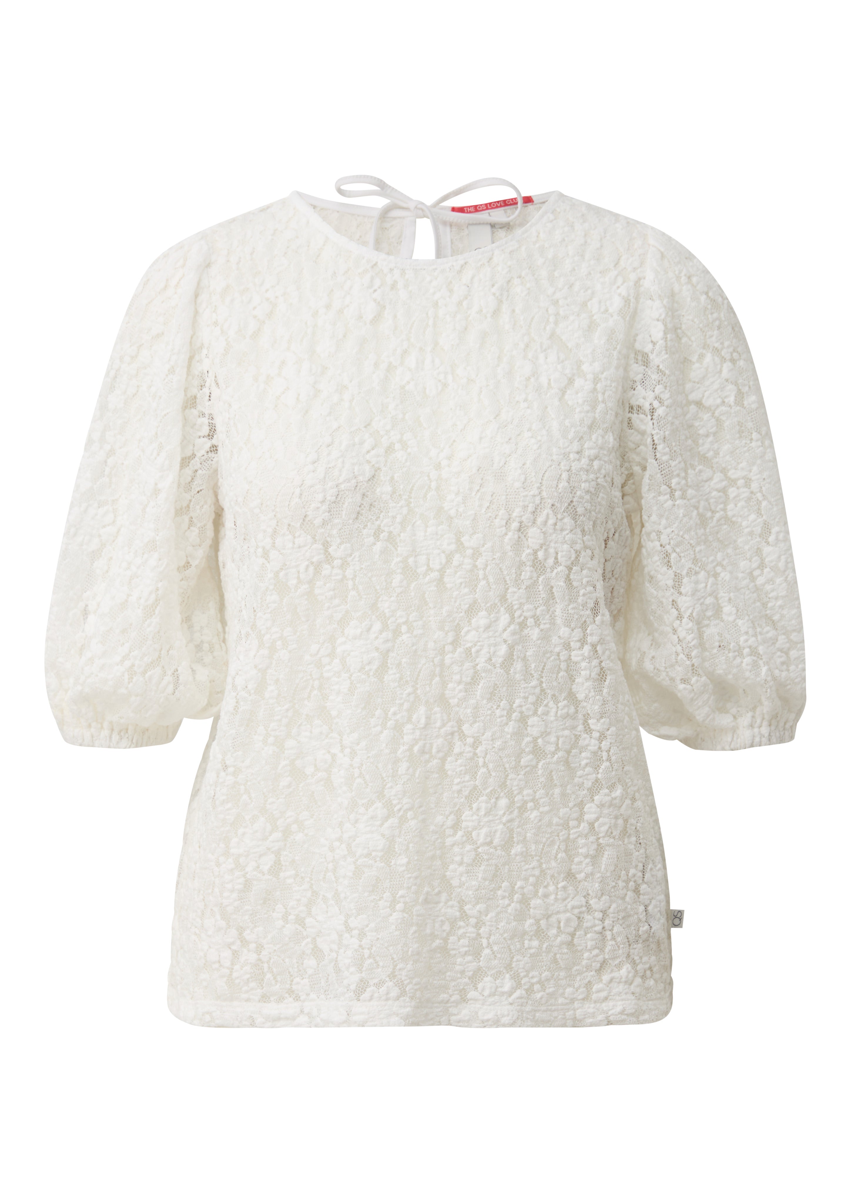 QS by S.Oliver Damen Blusen White