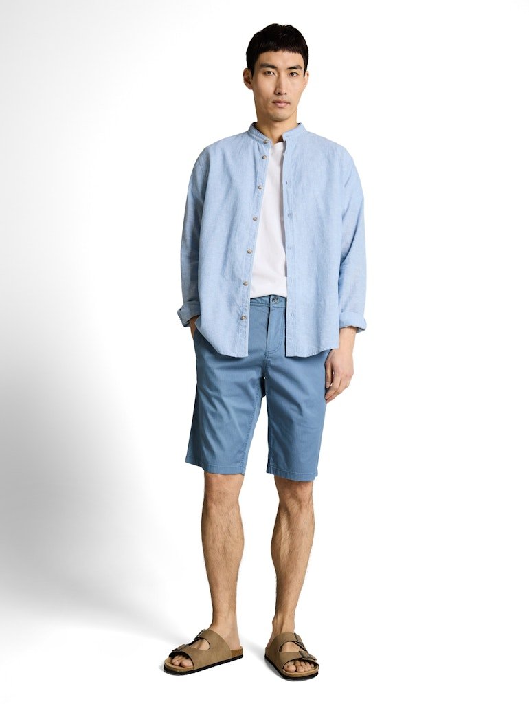Tom Tailor Herren Hosen Blue Mini Geome