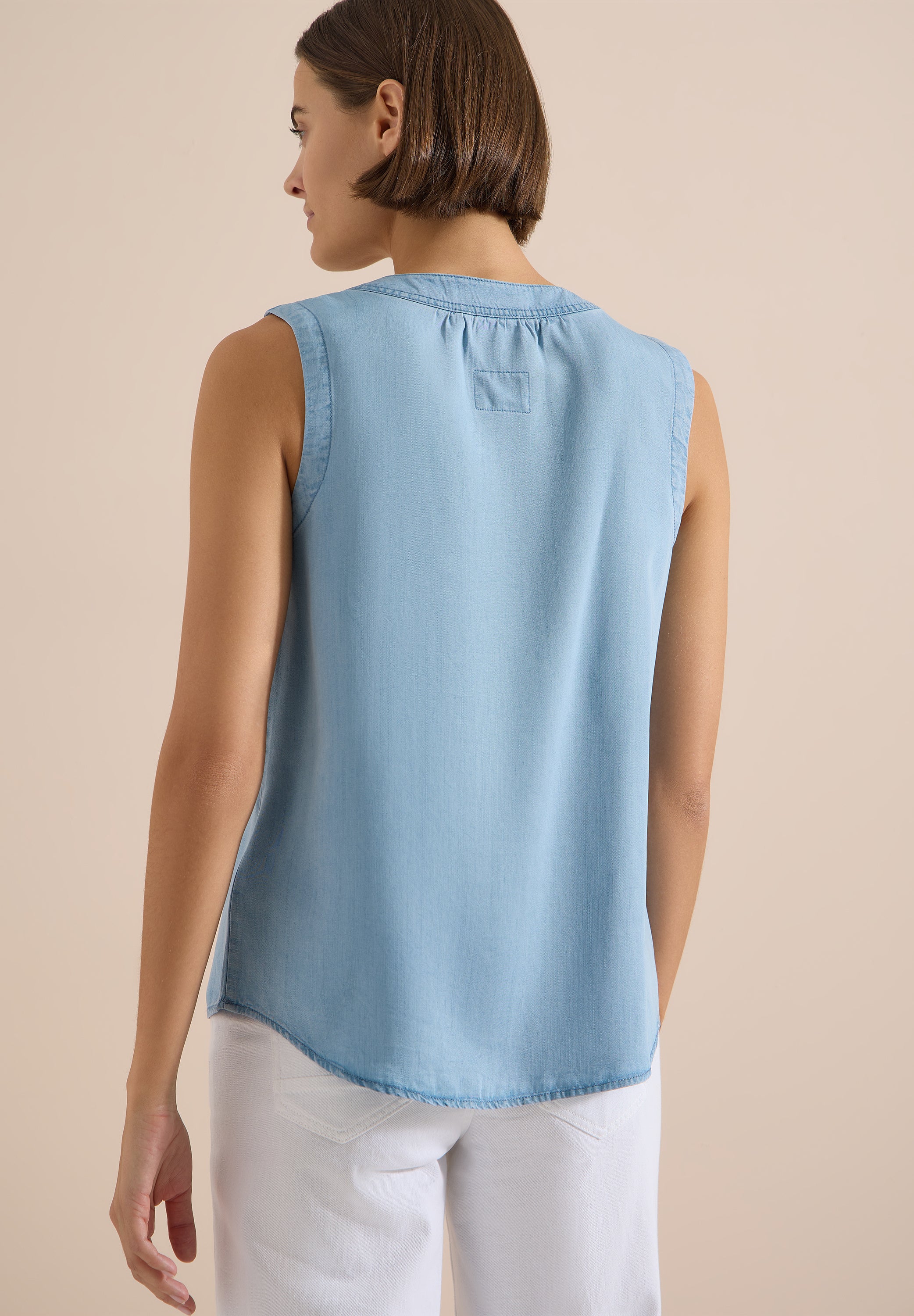 Cecil Damen Blusen  Light Blu