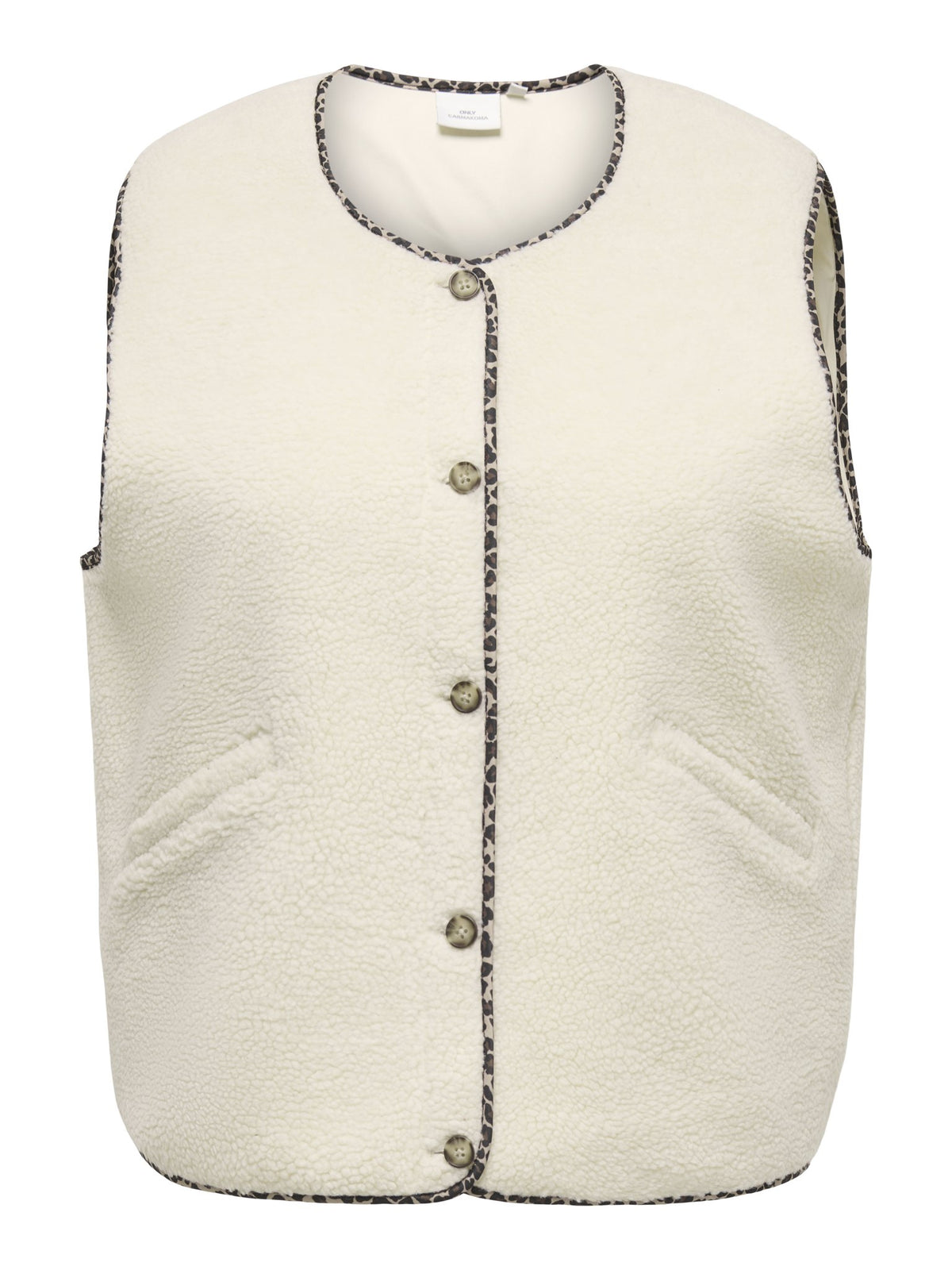 Only Carmakoma Damen Indoorwesten Birch/Leo Bindi