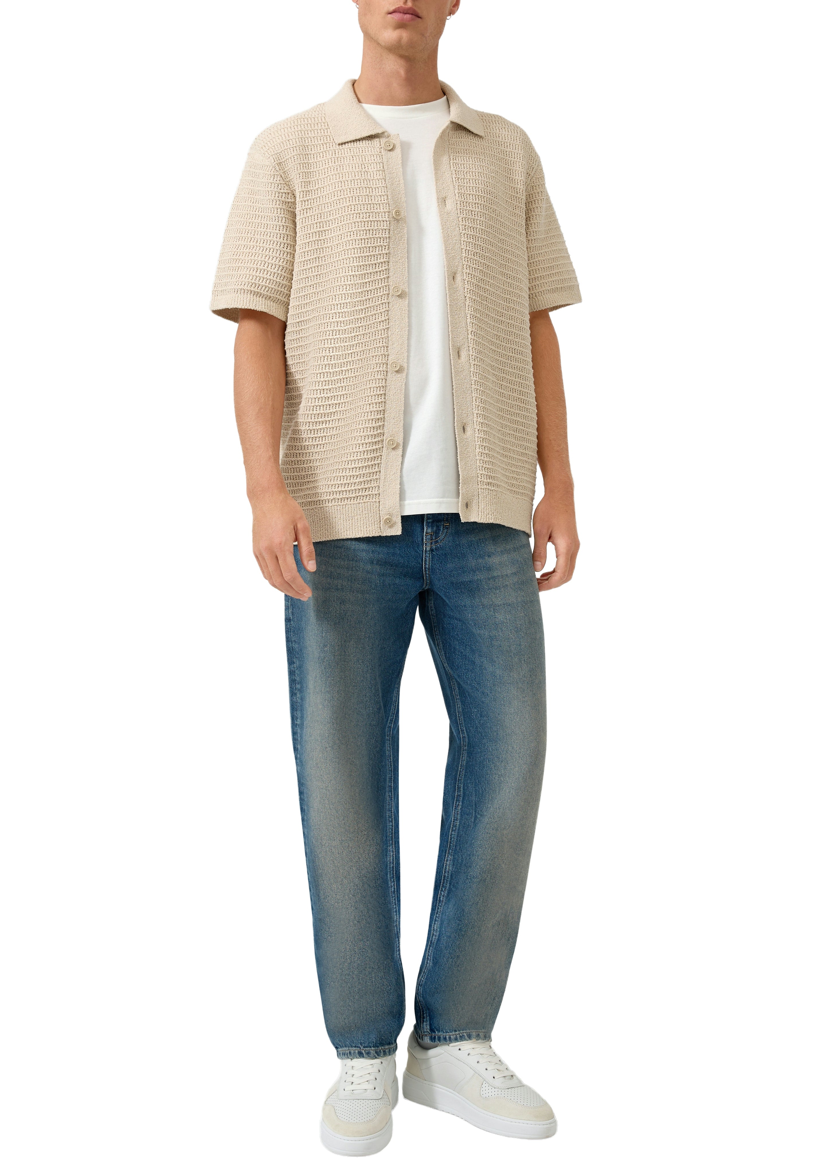 QS by S.Oliver Herren Pullover Grey/Black