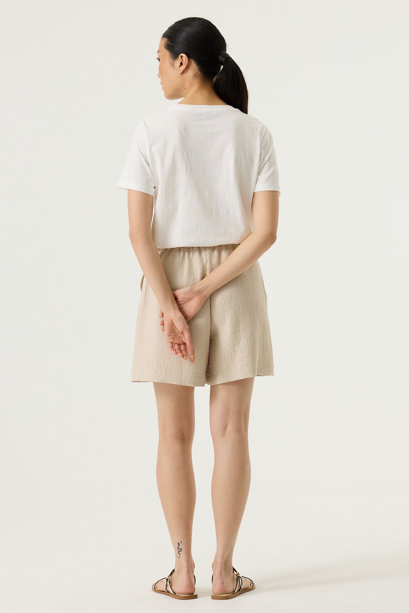 Garcia Damen T-Shirts Off White