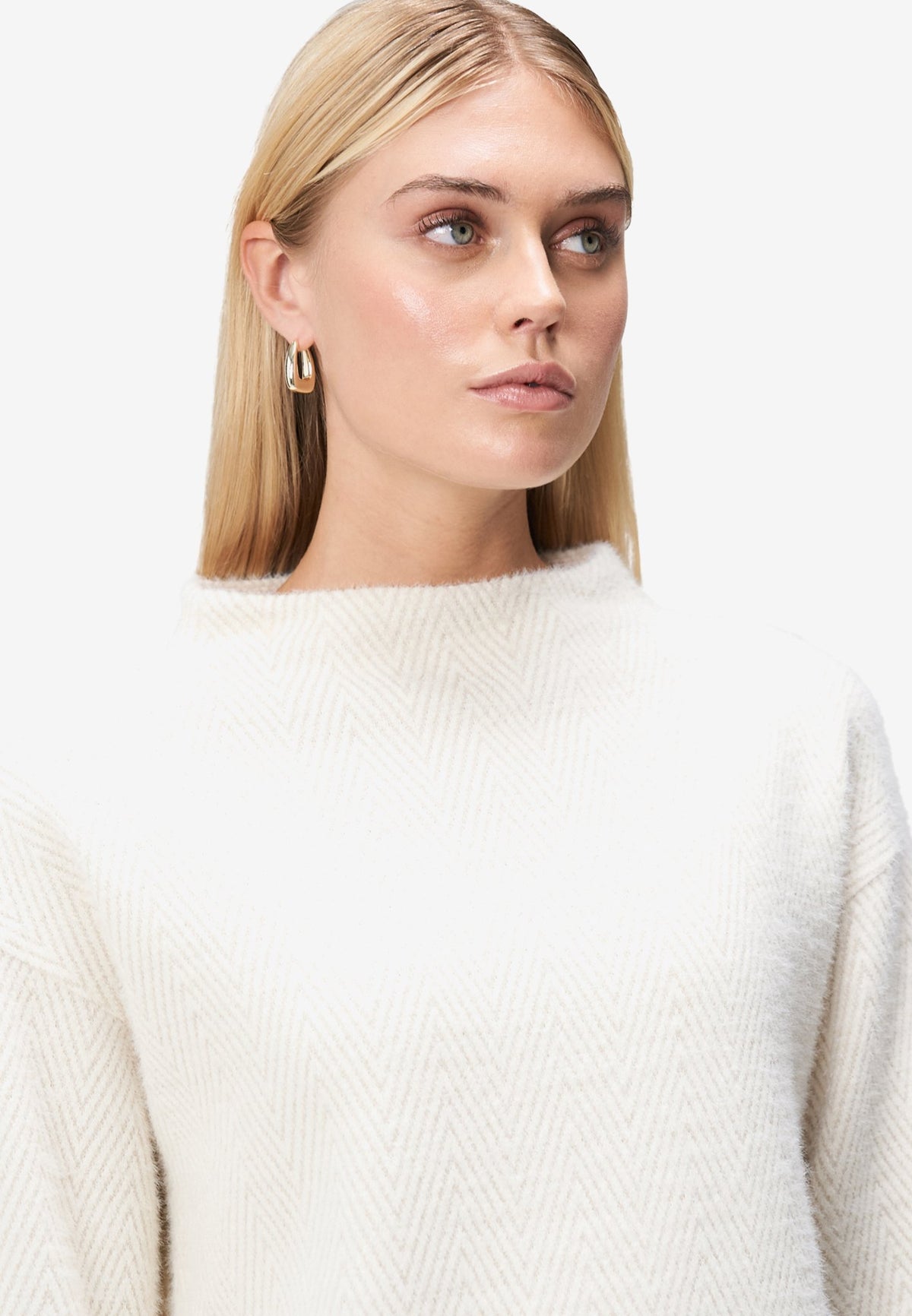 Zero Damen Sweatshirts Beige/Cream