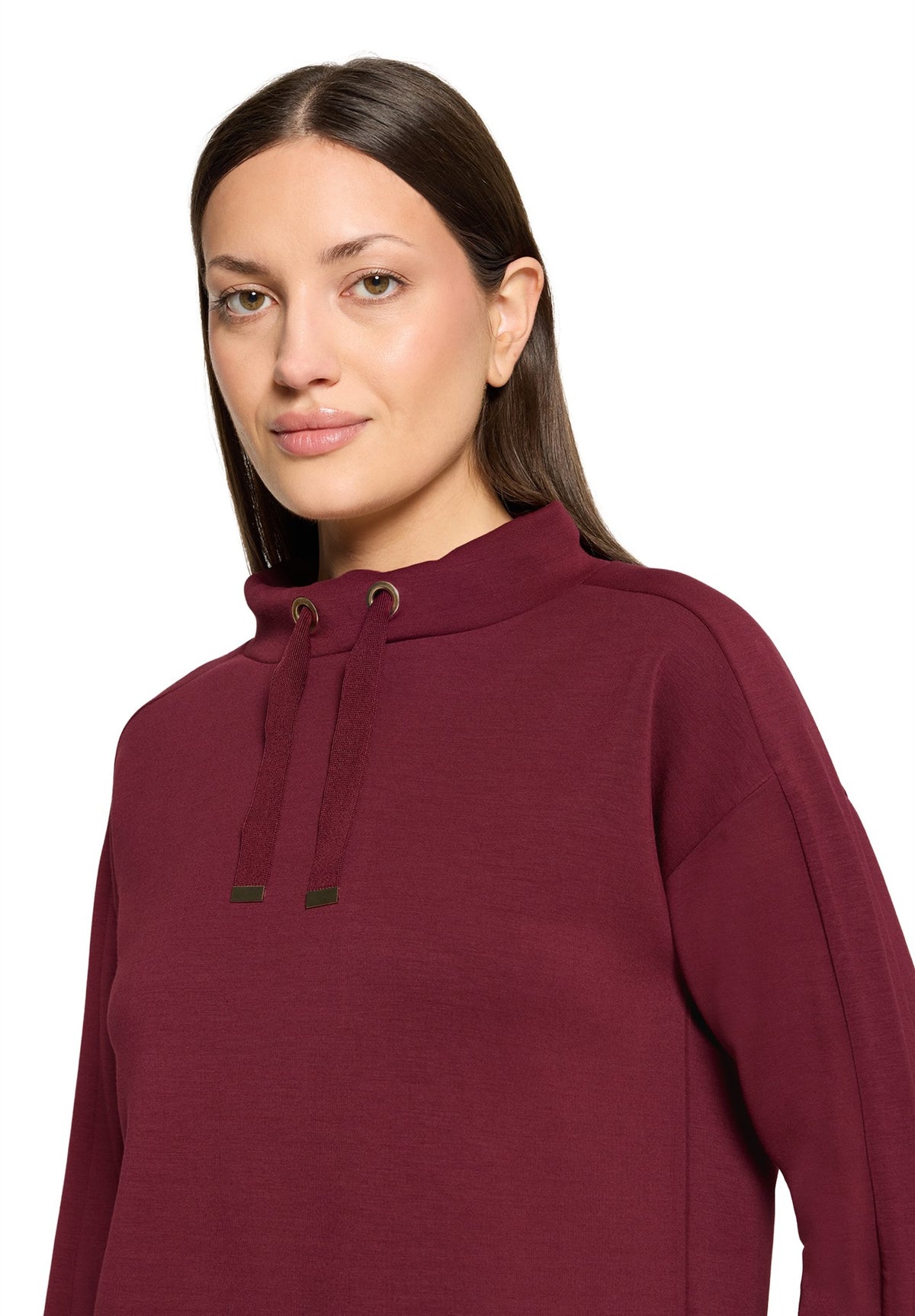 Betty & Co Damen Sweatshirts Fall Burgundy