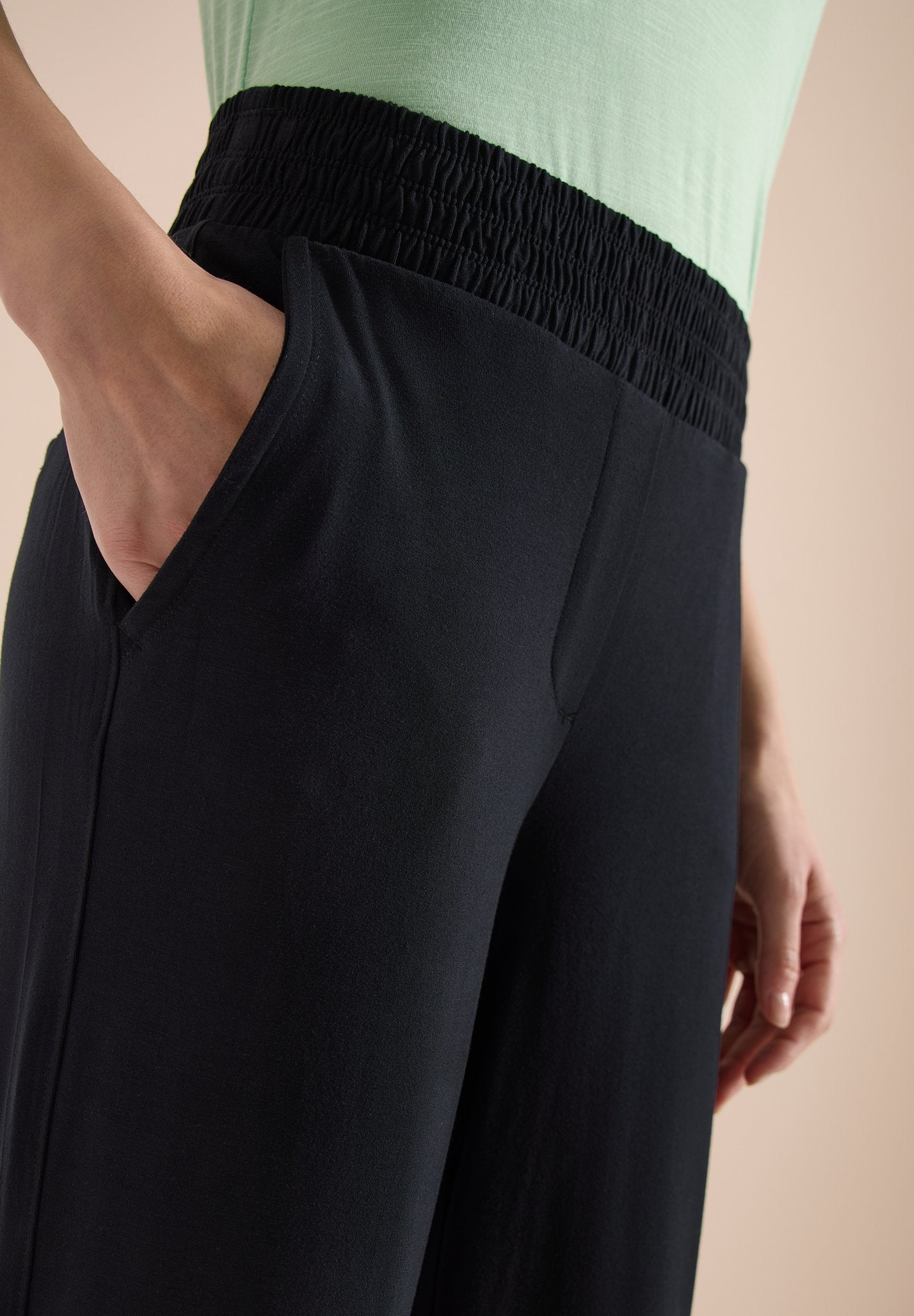 Cecil Damen Hosen  Black