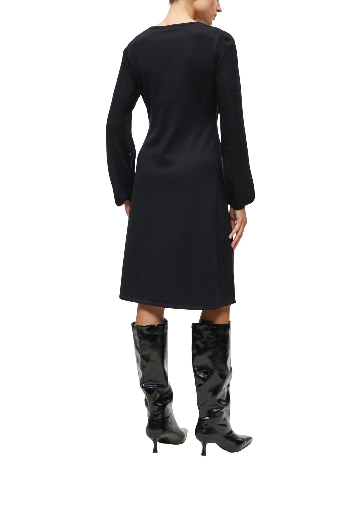 S. Oliver black Damen Kleider  Grey/Black