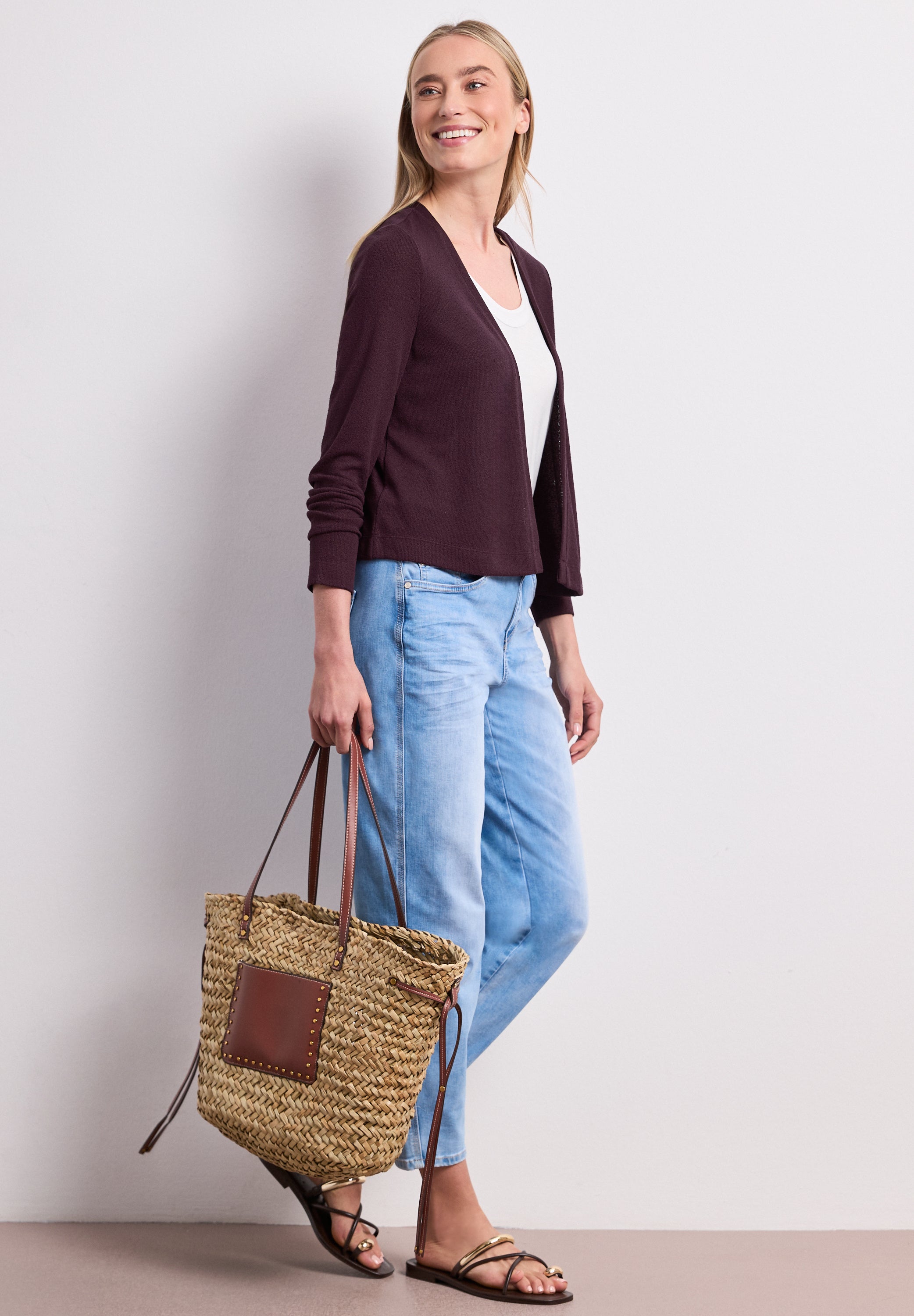 Street One Damen T-Shirts  Rustic Ro