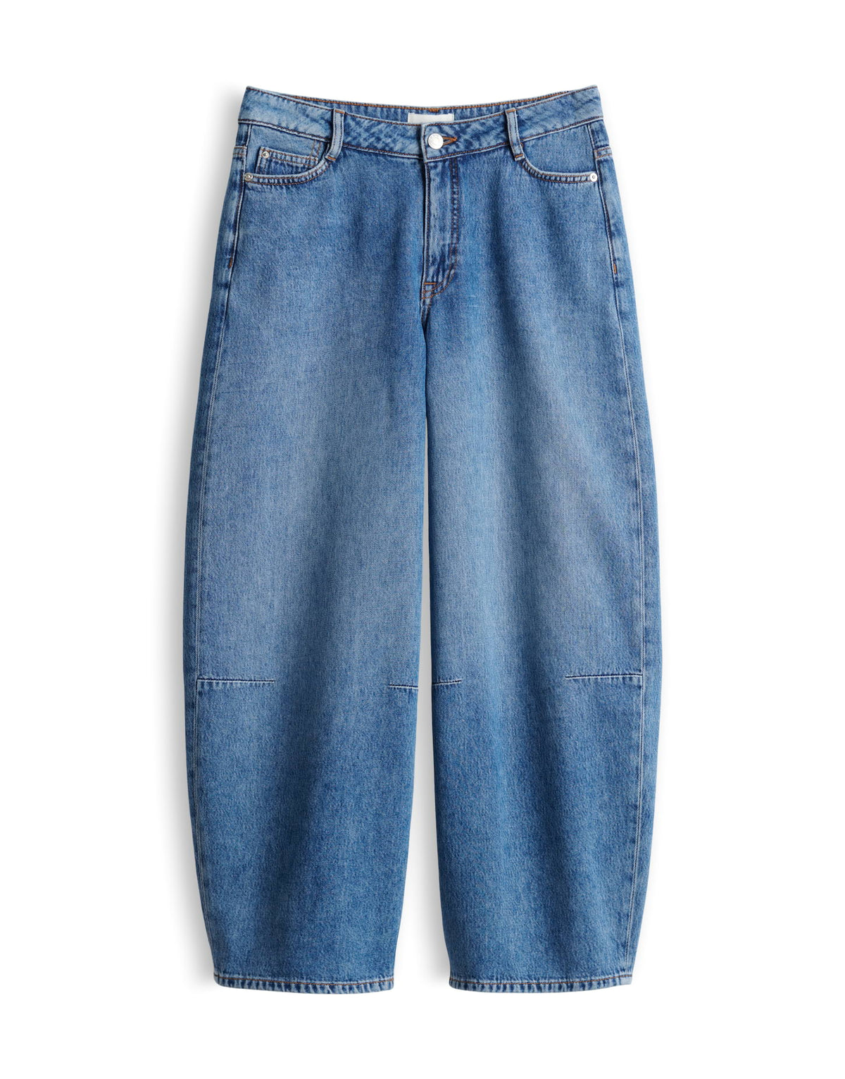Opus Damen Jeans Mid Blue