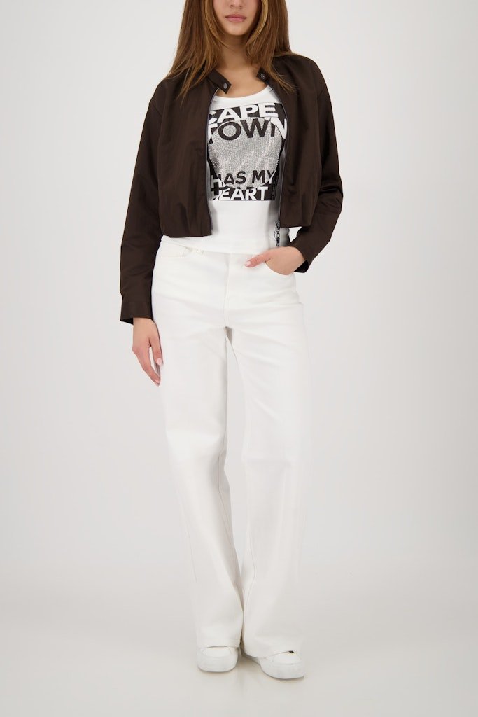 Monari Damen Jacken Dark Chocol